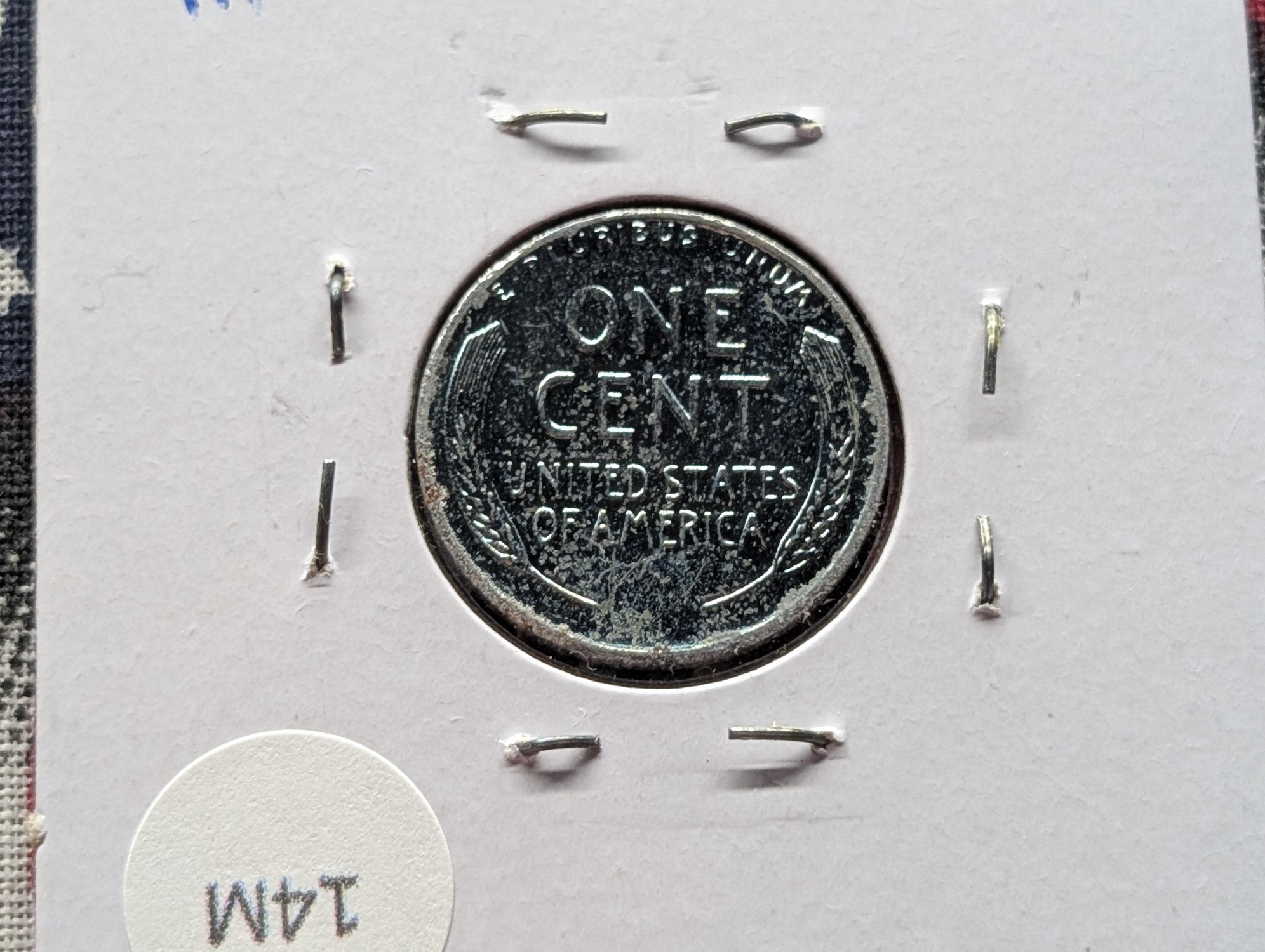 1943 Lincoln Steel Wartime Wheat Cent