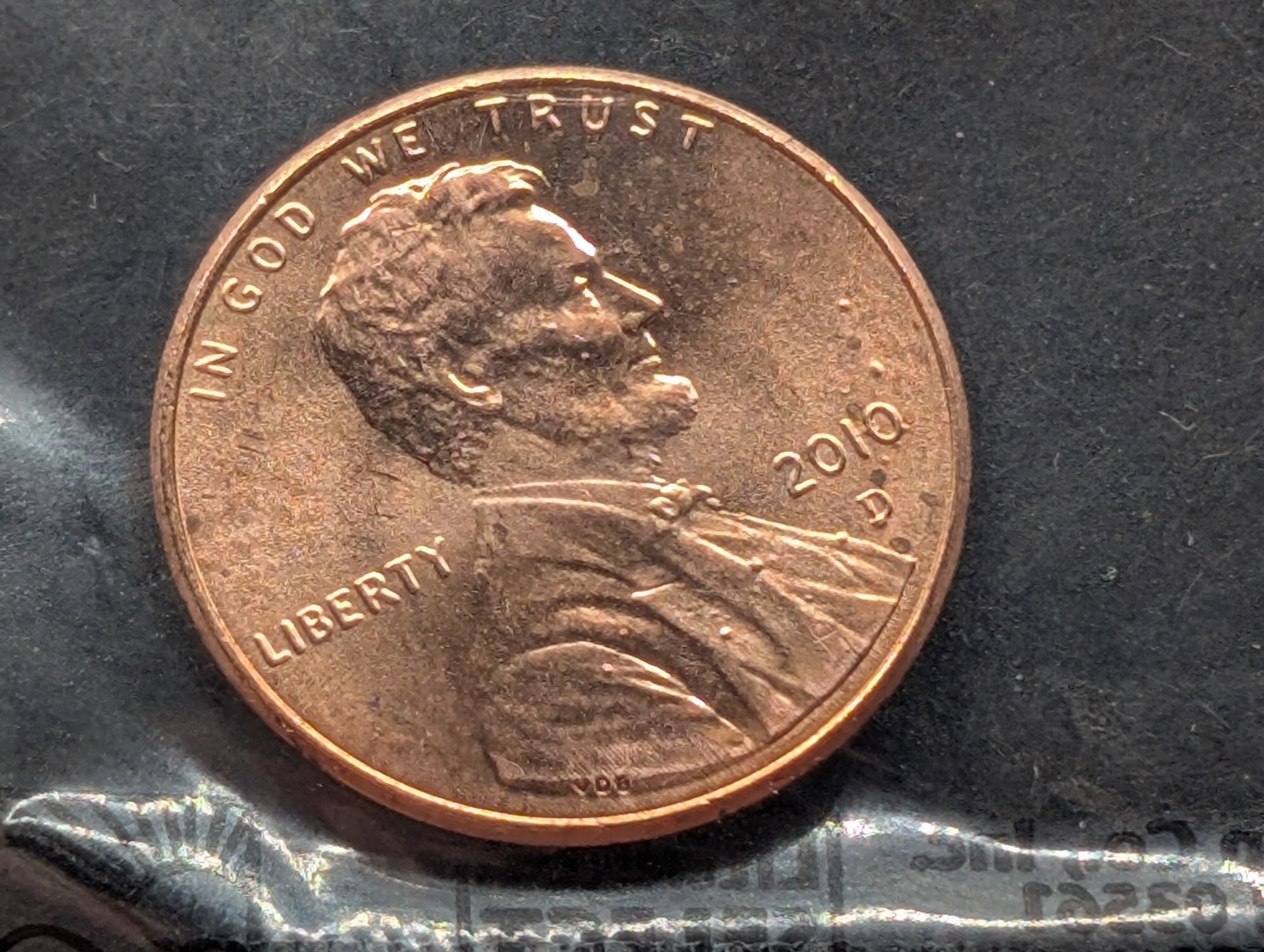 2010-D Lincoln Shield Cent, Uncirculated-60 in Littleton Package
