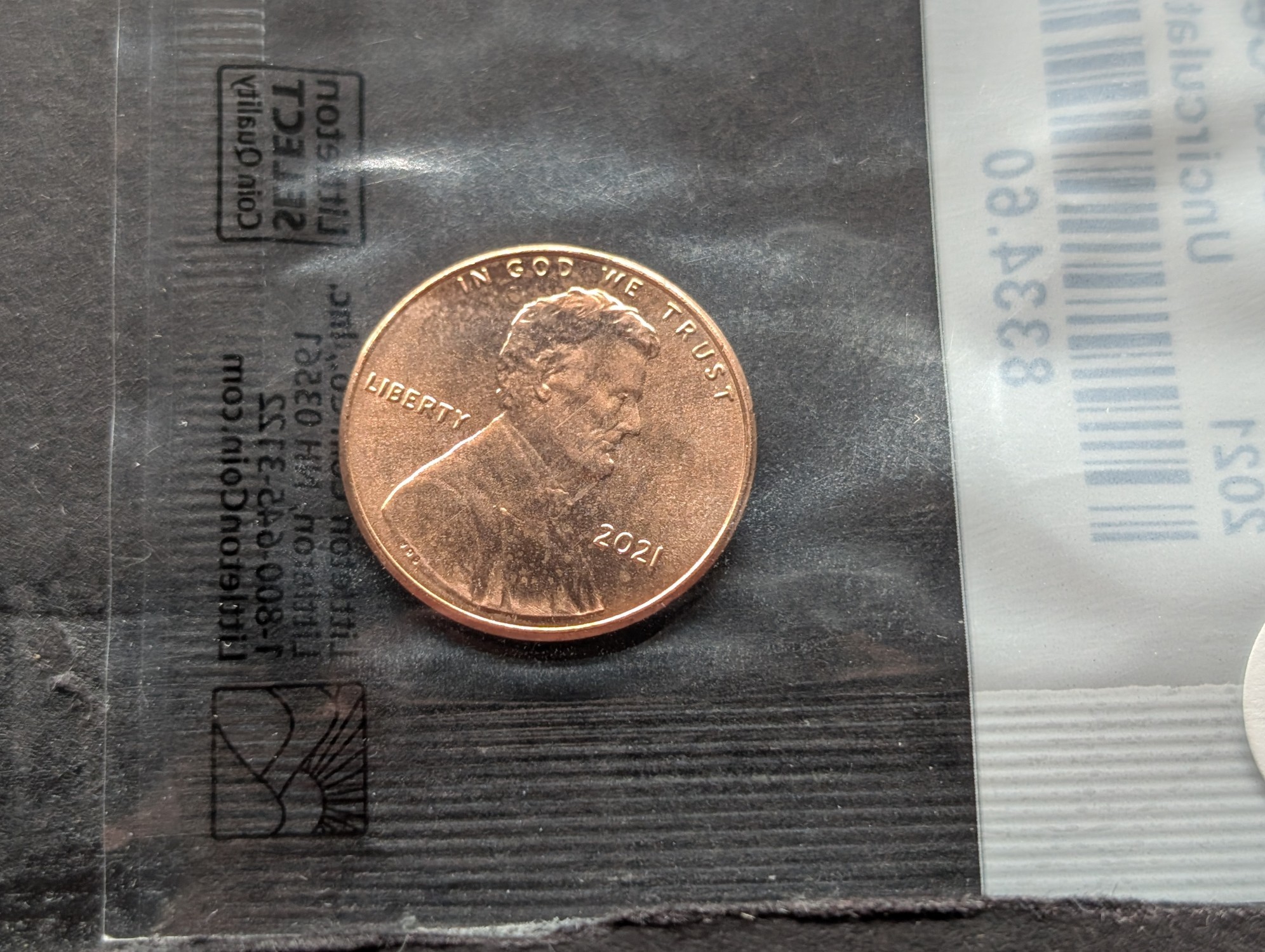 2021 Lincoln Shield Cent, Uncirculated-60 in Littleton Package