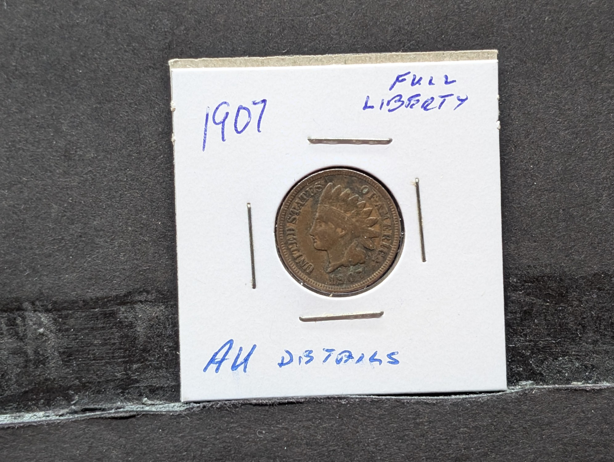 1907 Indian Head Cent