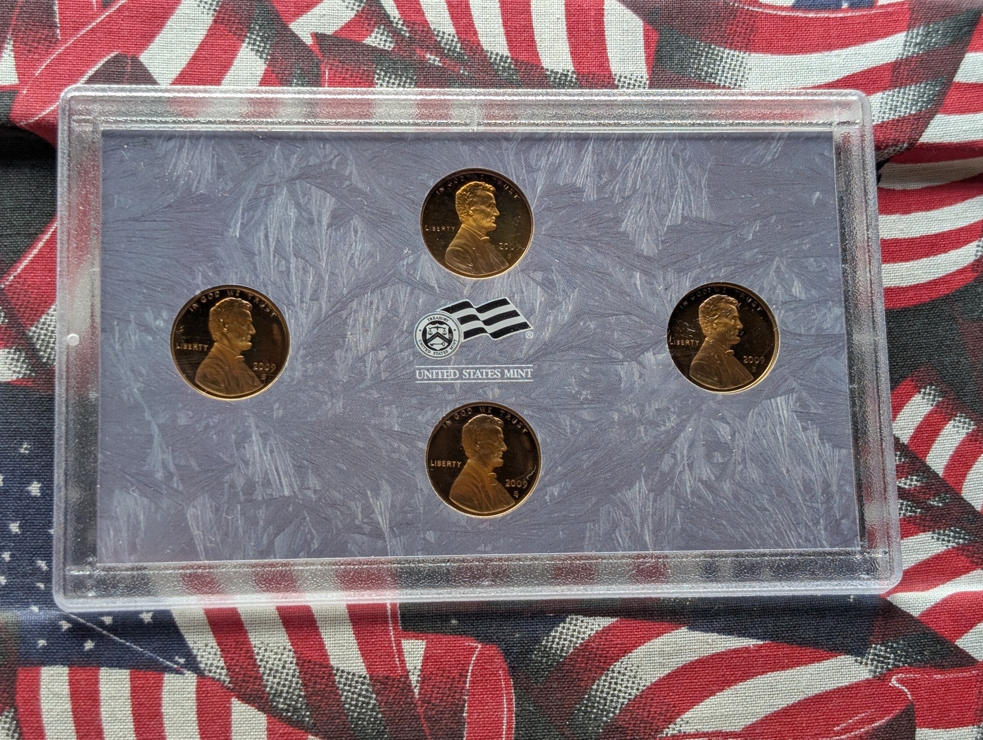 2009-S Lincoln Bicentennial Proof Cent Set, No Box