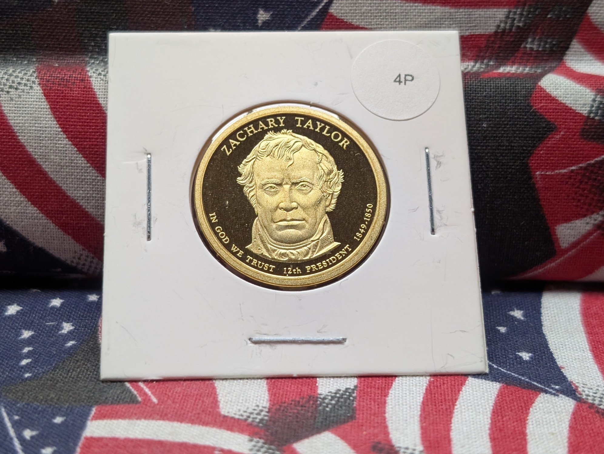 2009-S Zachary Taylor Proof Presidential Dollar