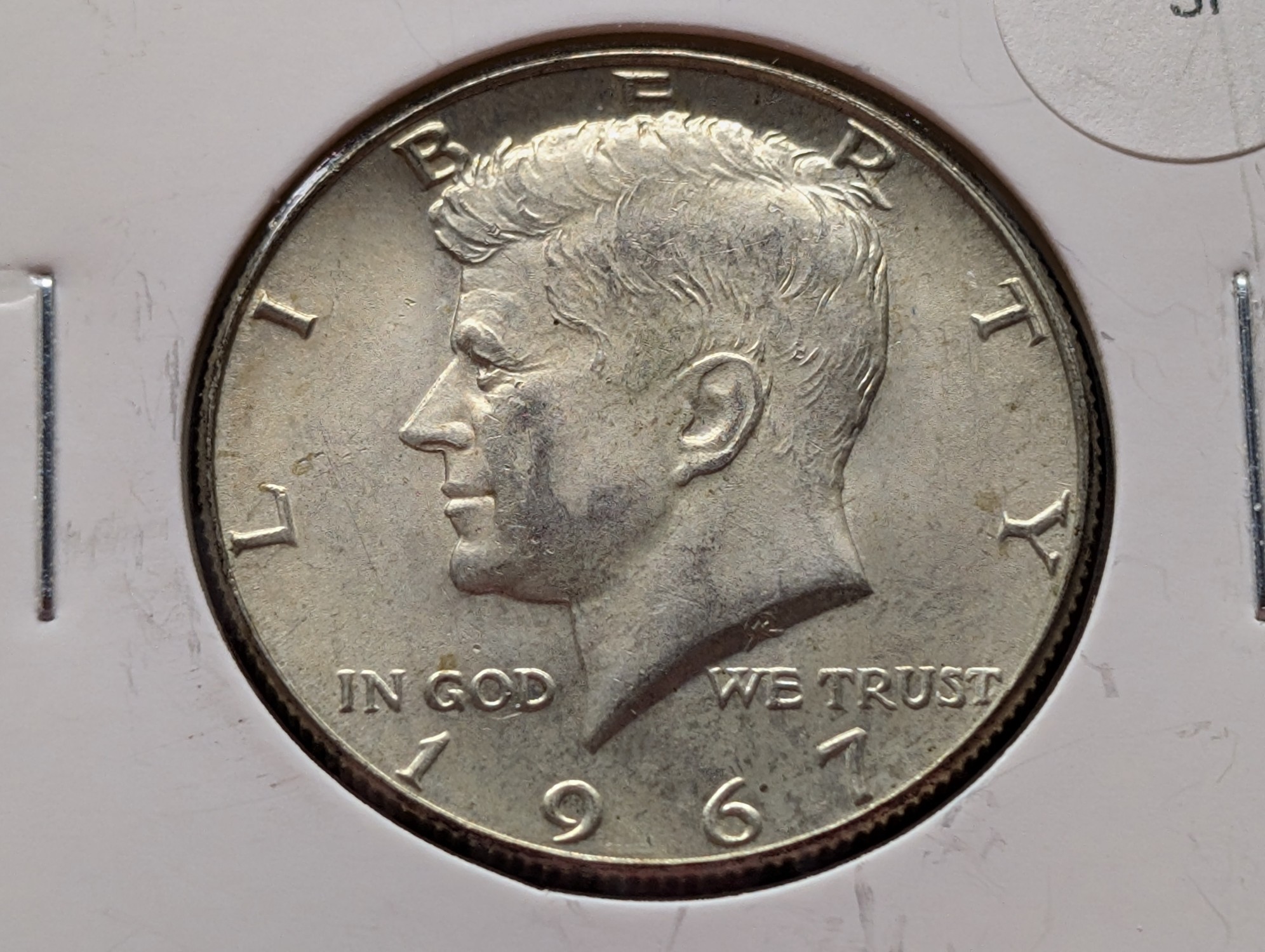 1967 Kennedy 40% Silver Half Dollar