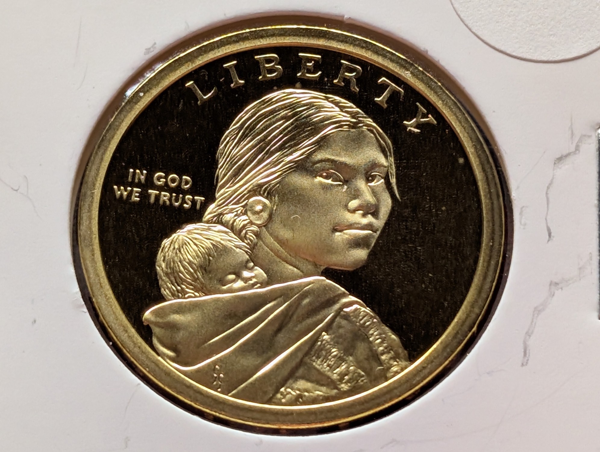 2009-S Sacagawea Dollar with Three Sisters Reverse