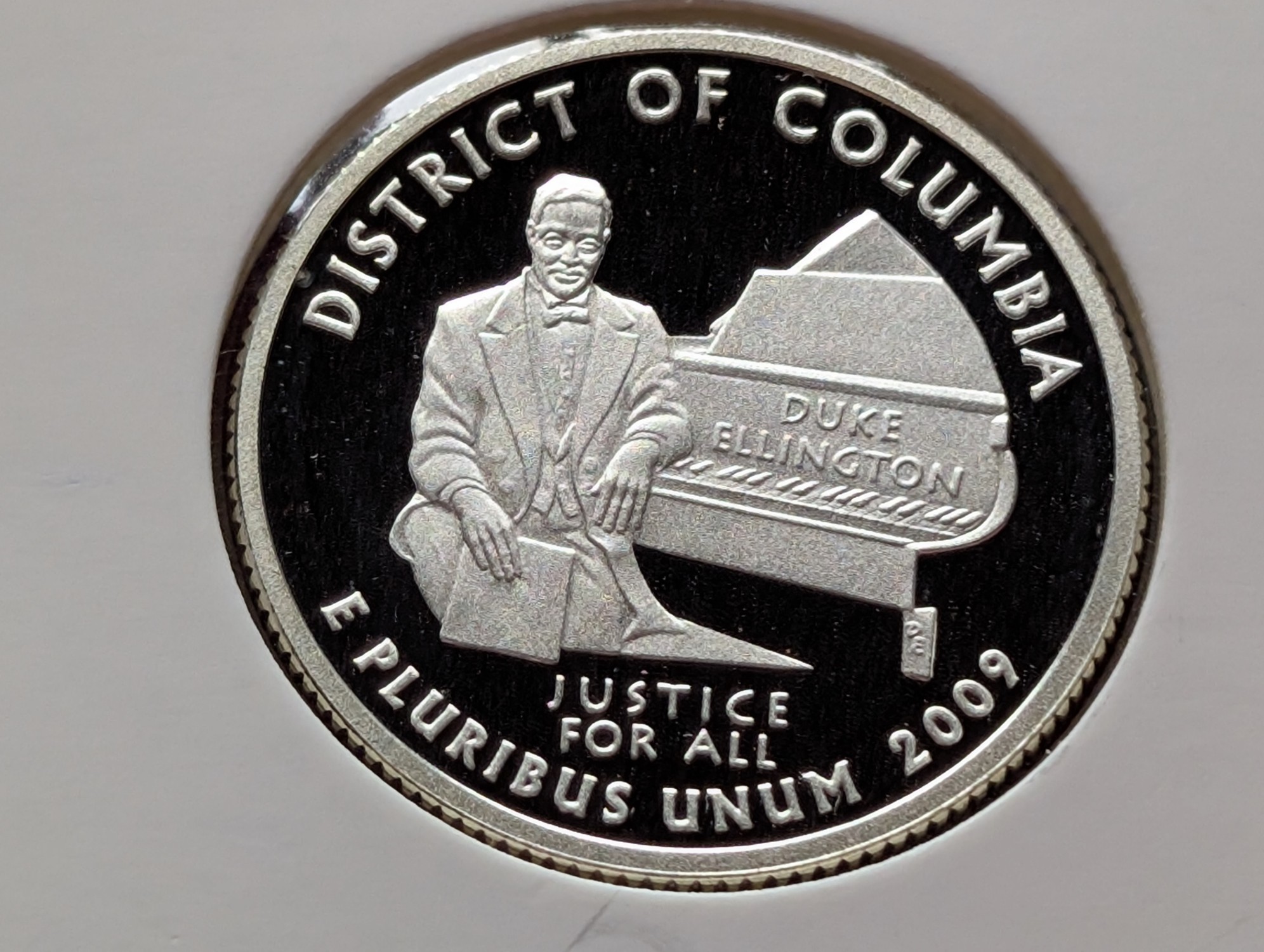 2009-S 90% Silver District of Columbia Proof Quarter