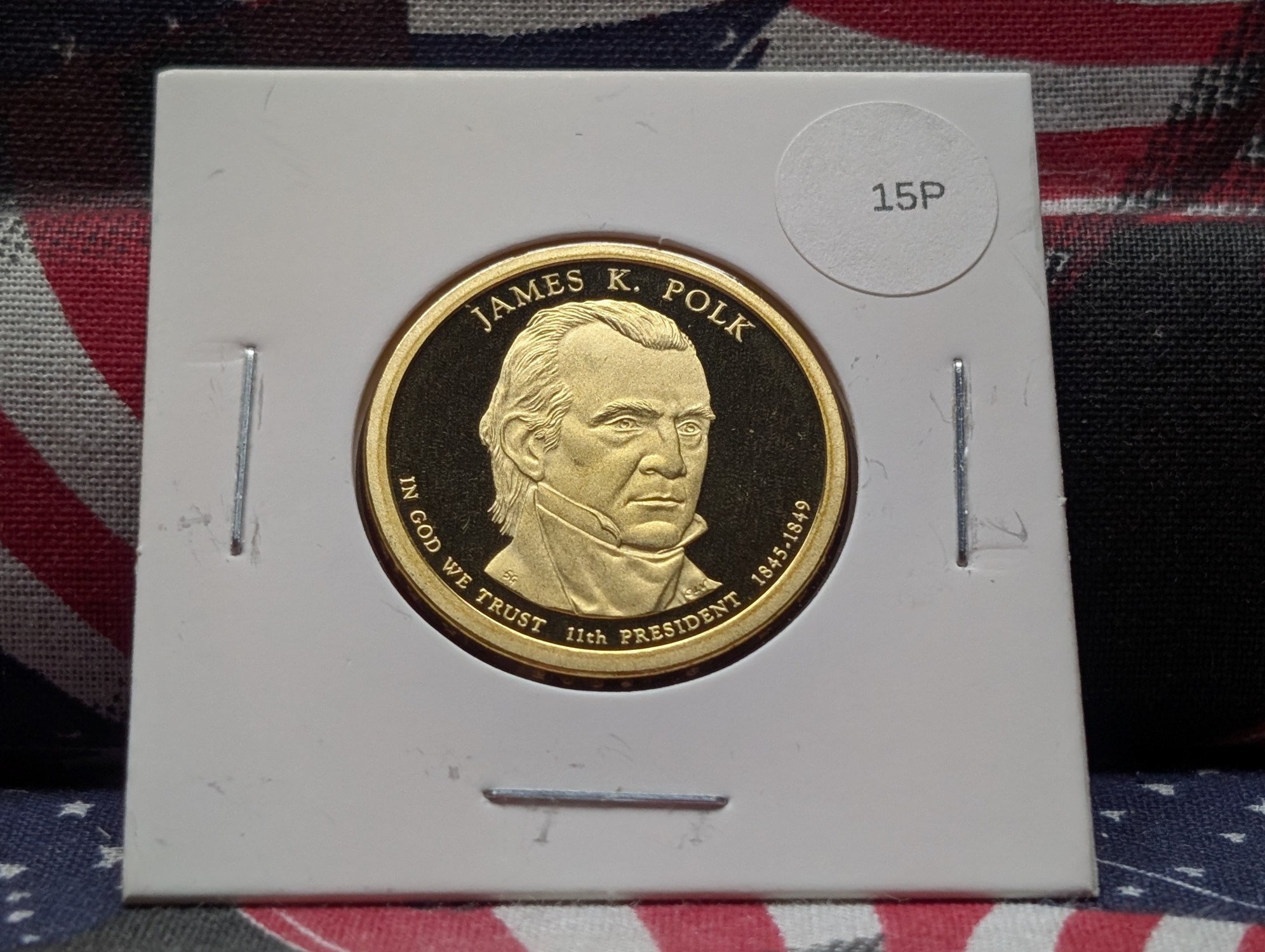 2009-S James K. Polk Proof Presidential Dollar