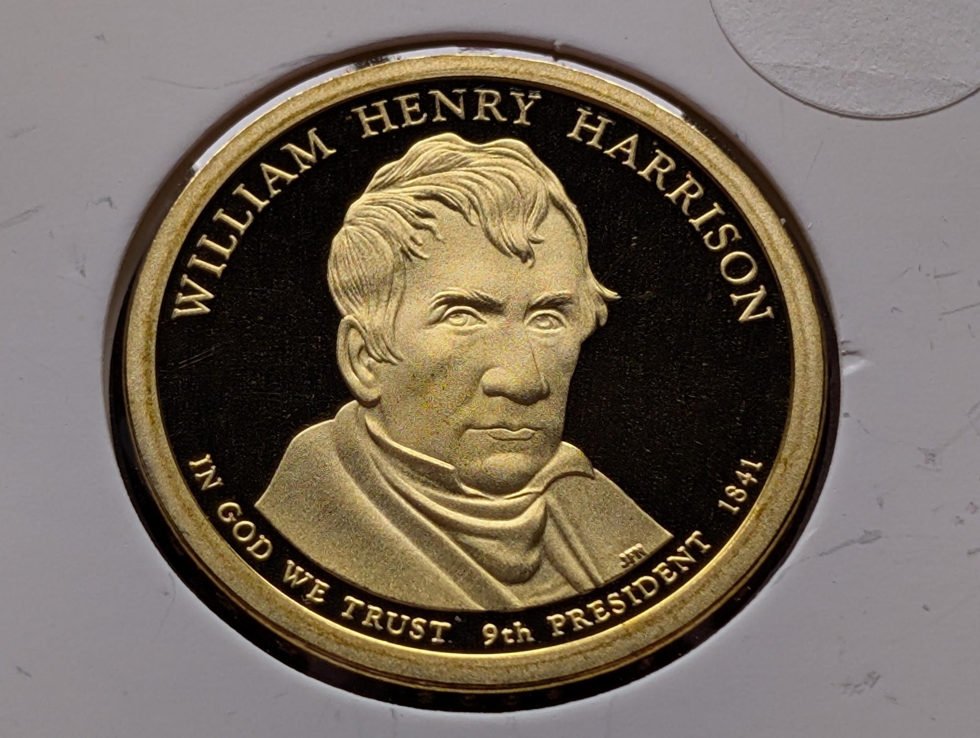 2009-S William Henry Harrison Proof Presidential Dollar
