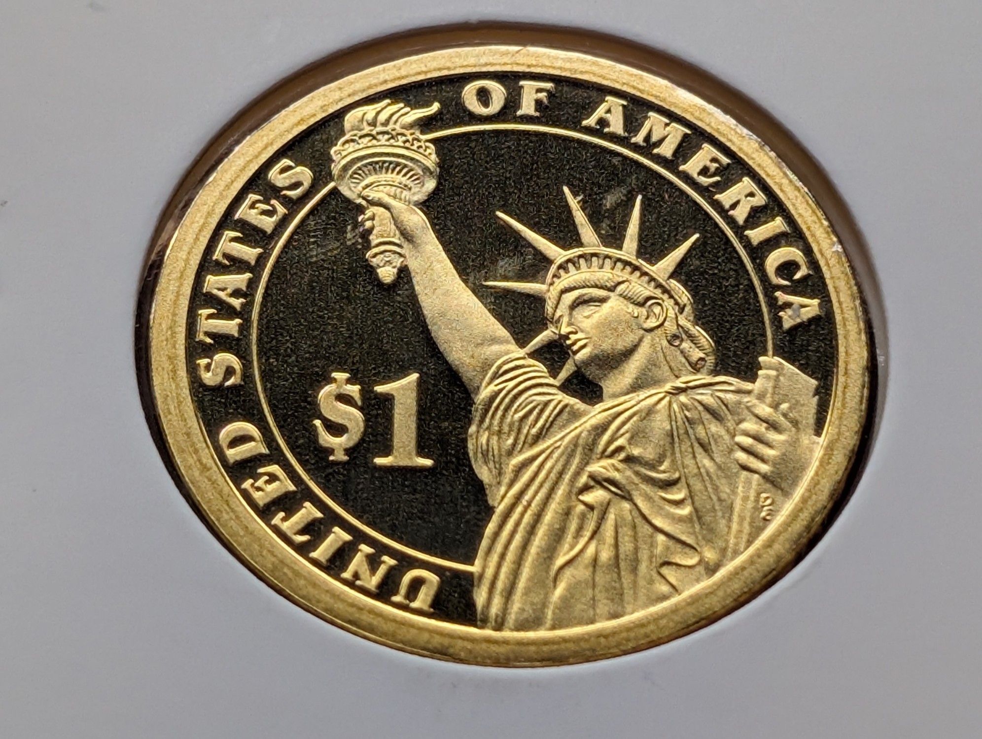 2009-S William Henry Harrison Proof Presidential Dollar