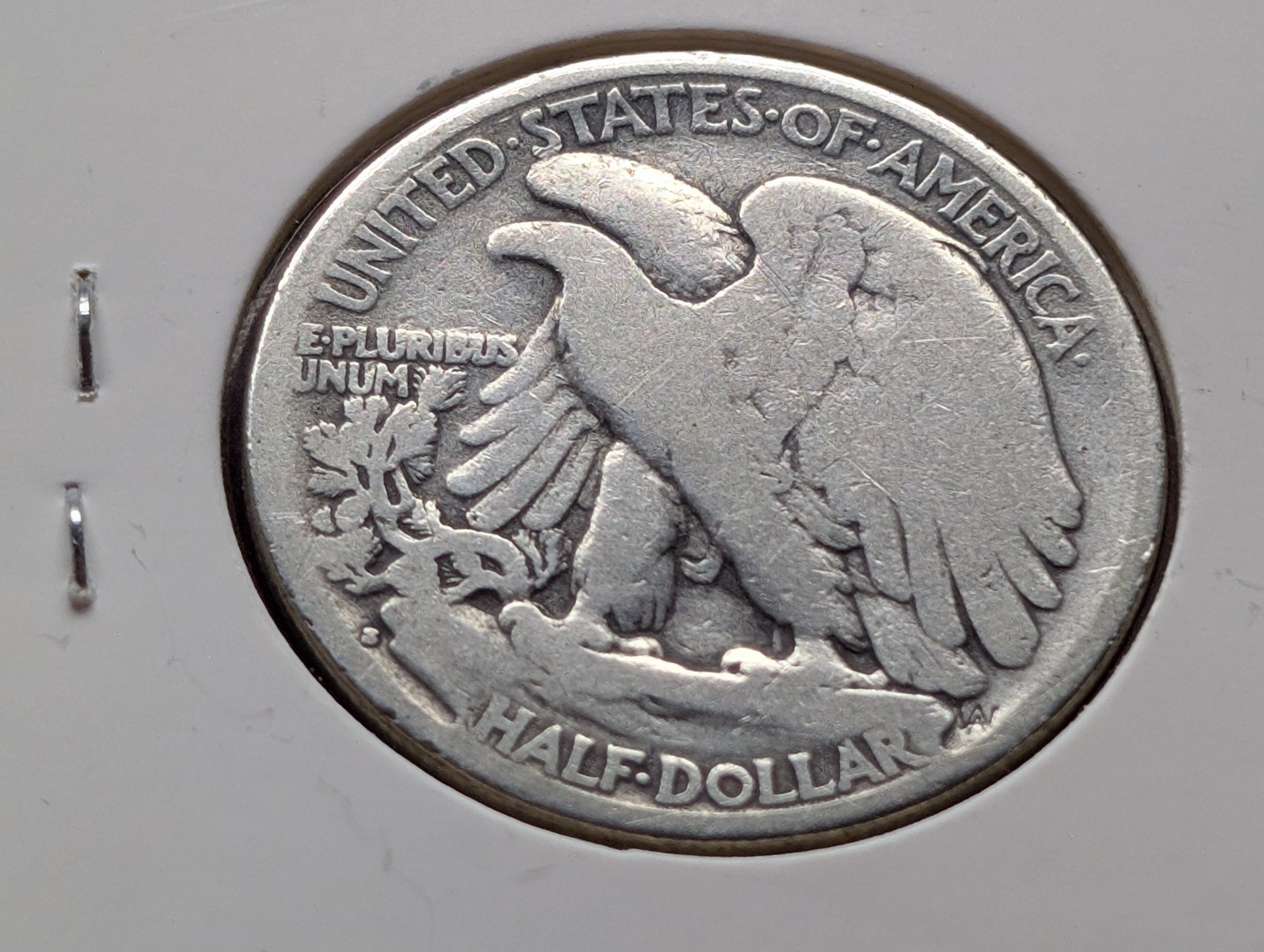 1927-S Walking Liberty 90% Silver Half Dollar