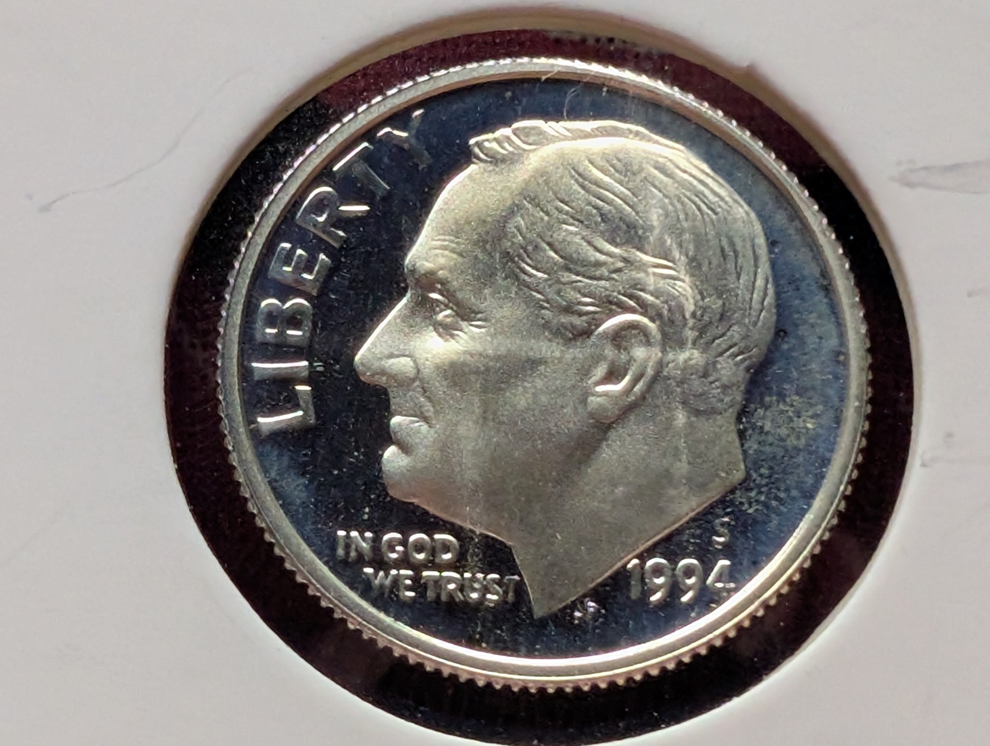1994-S, 2003-S & 2009-S 90% Silver Proof Roosevelt Dimes