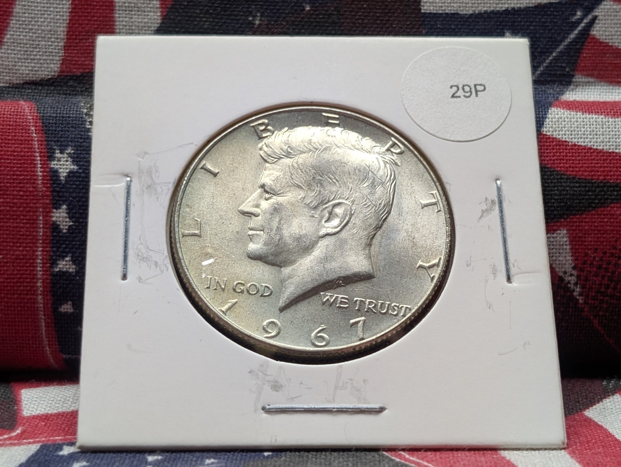 1967 40% Silver Kennedy Half Dollar