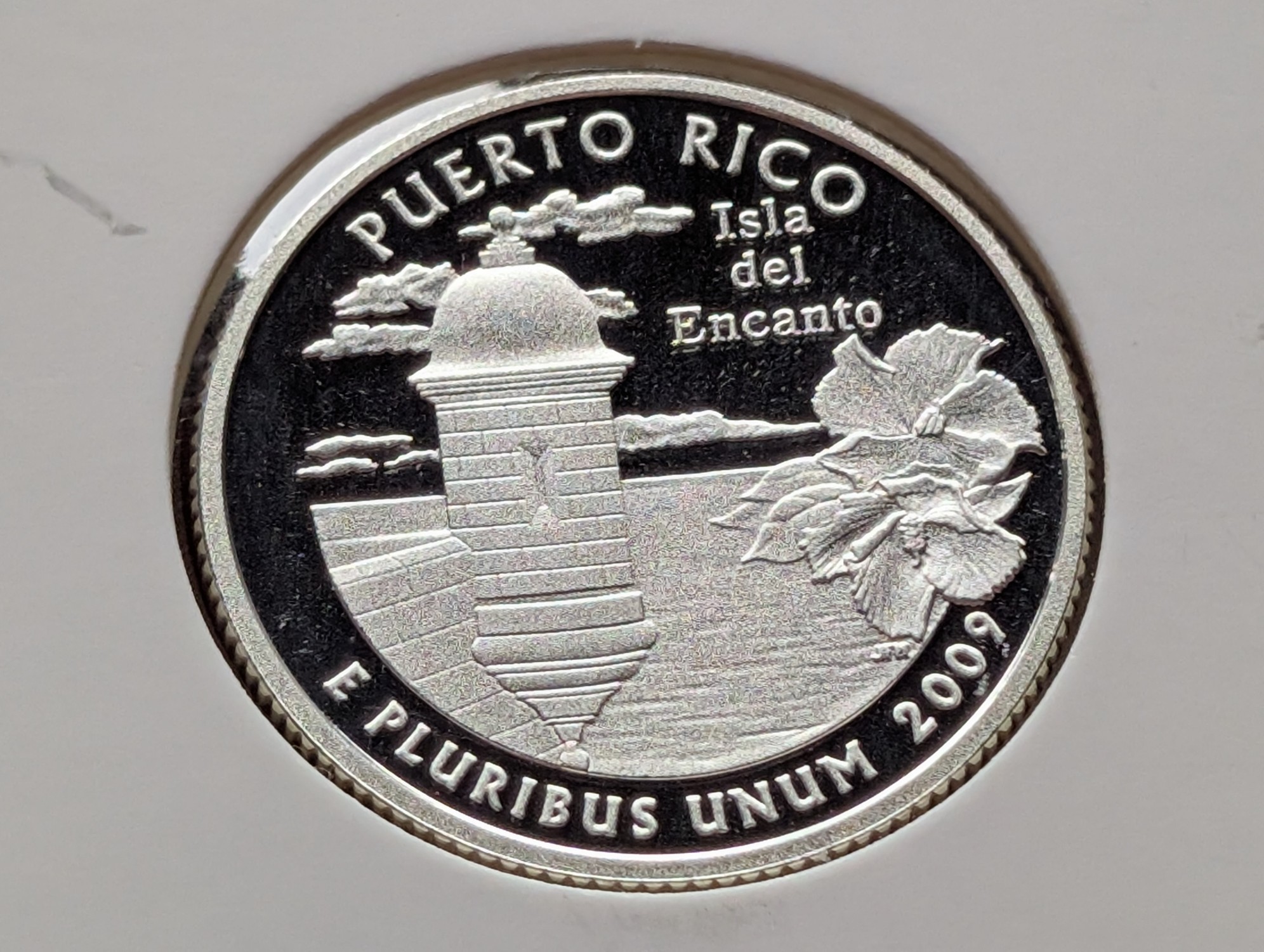 2009-S 90% Silver Territorial Proof Quarter, Puerto Rico (PR)