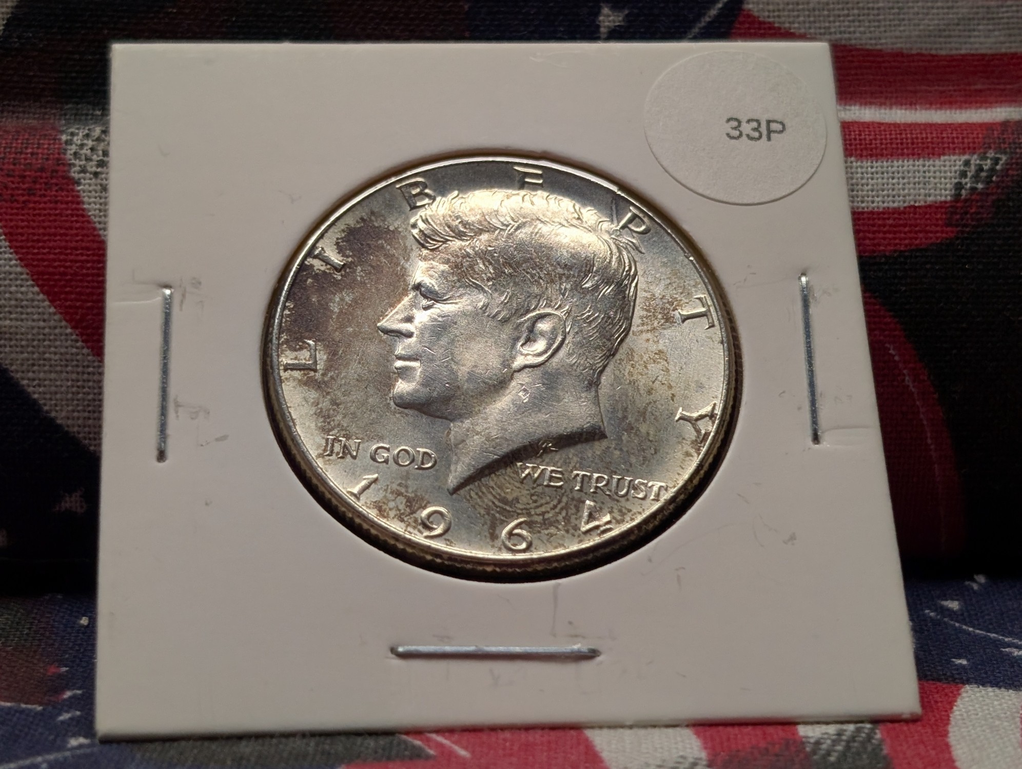 1964 90% Silver Kennedy Half Dollar