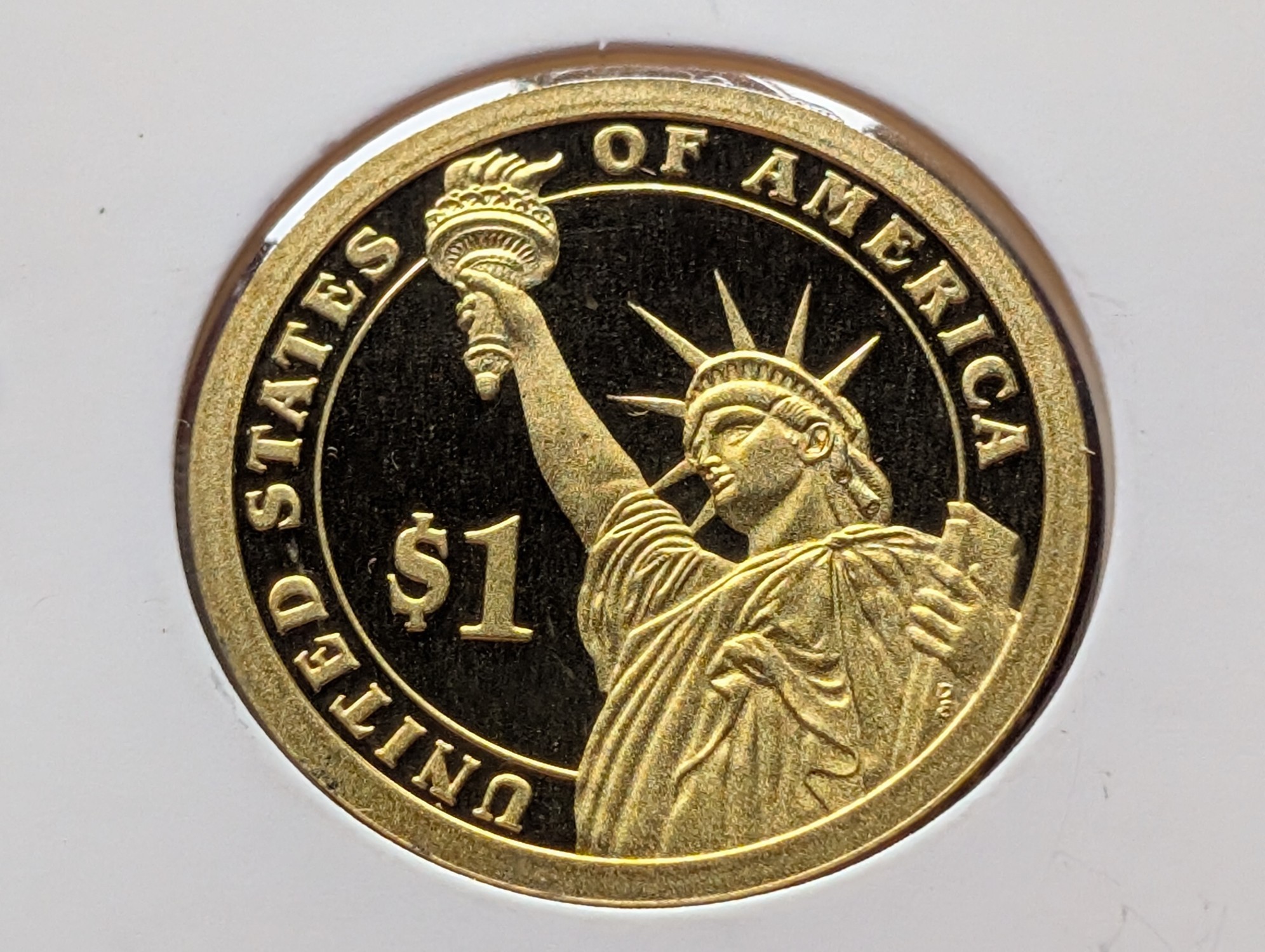 2009-S John Tyler Proof Presidential Dollar