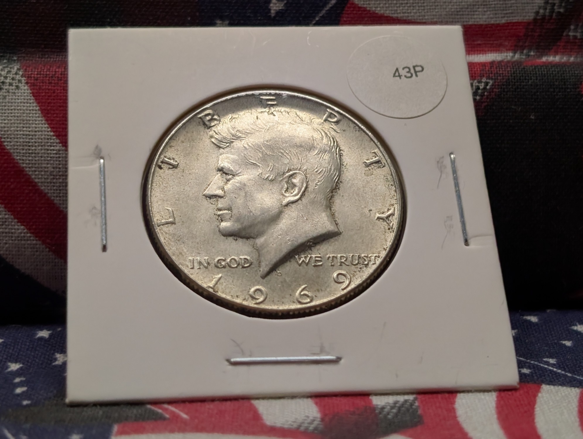 1969-D 40% Silver Kennedy Half Dollar