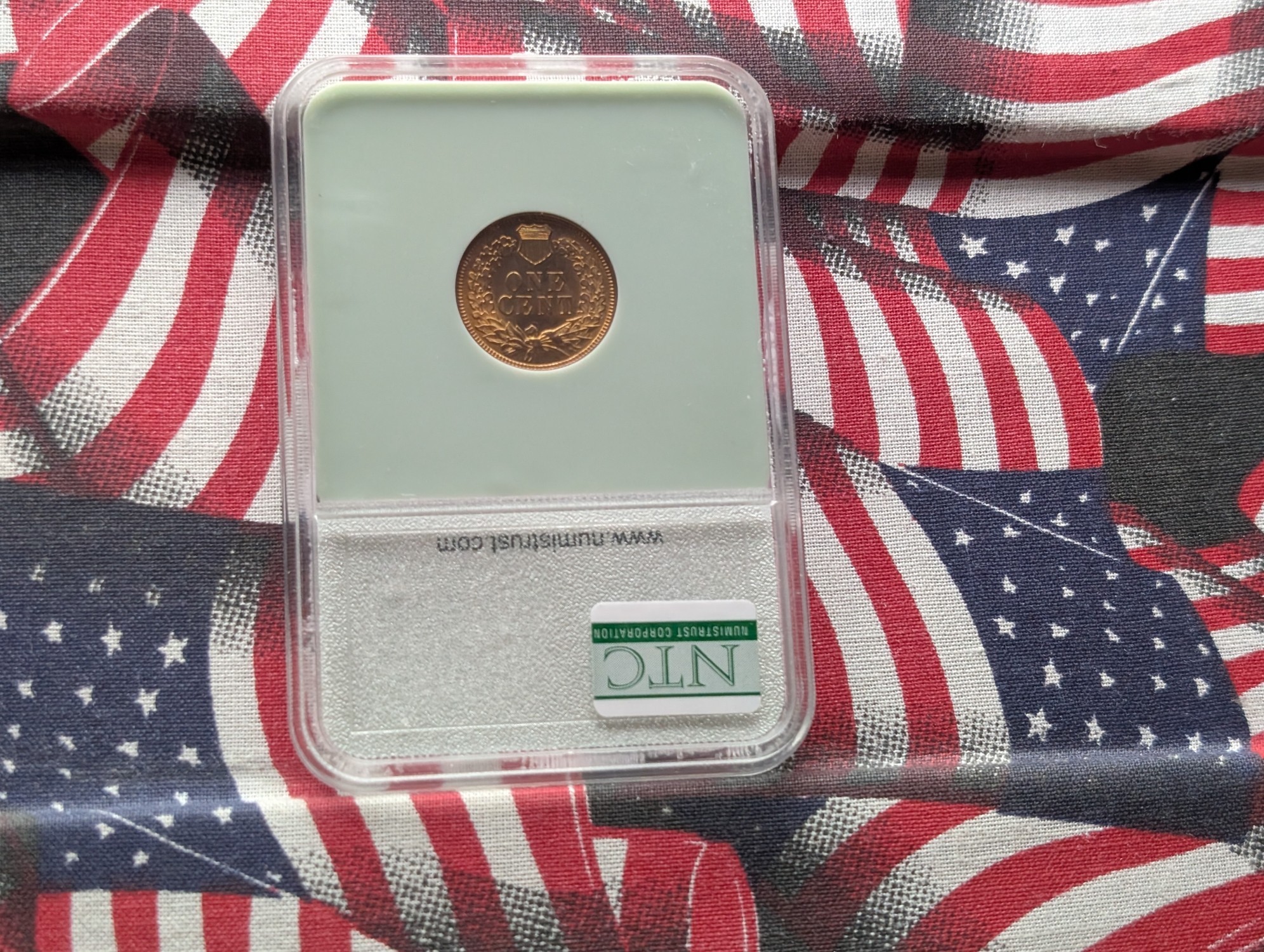 1907 Indian Head Cent NTC MS66 RD