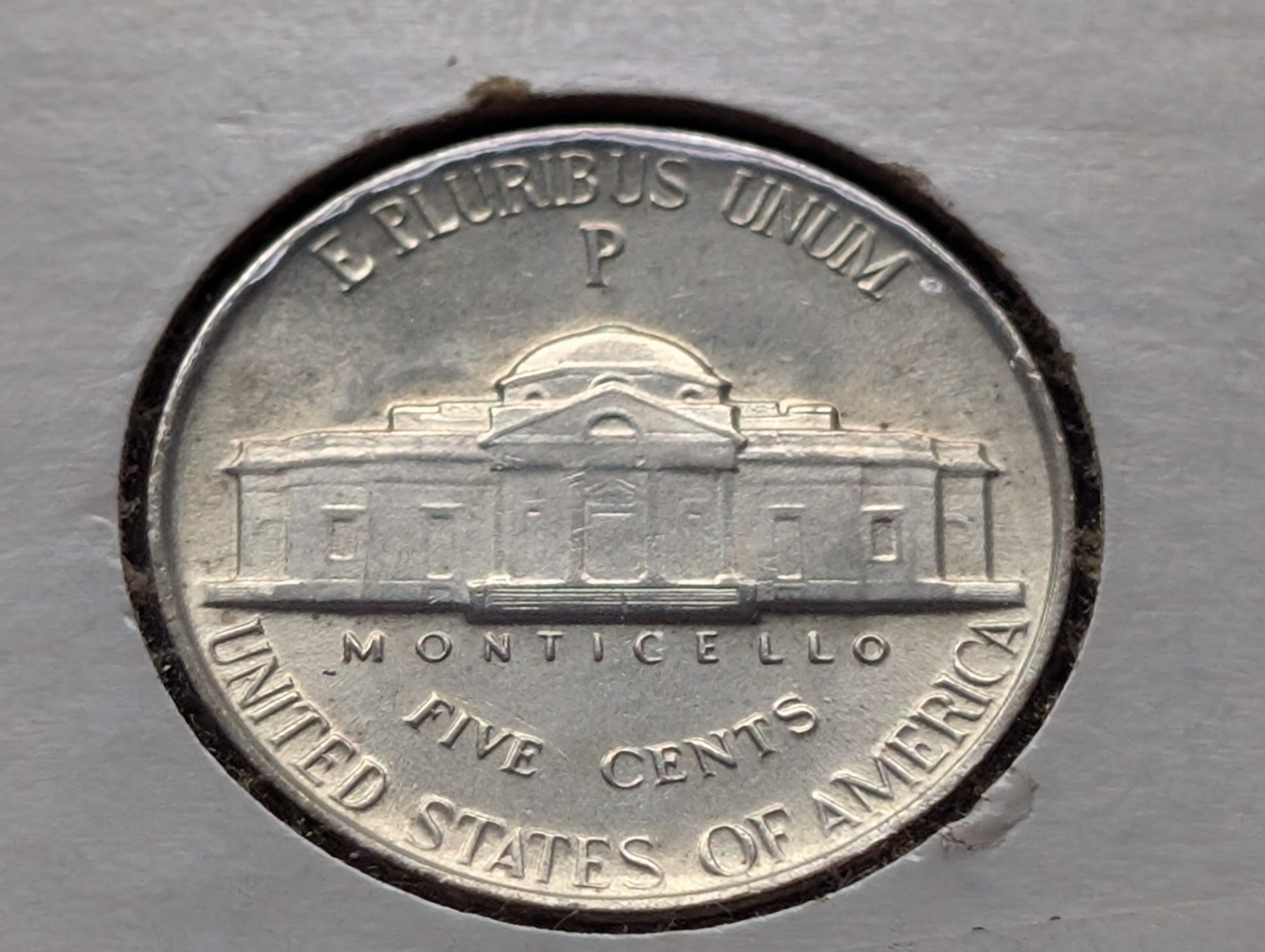 1945-P Jefferson 35% Silver Wartime Nickel