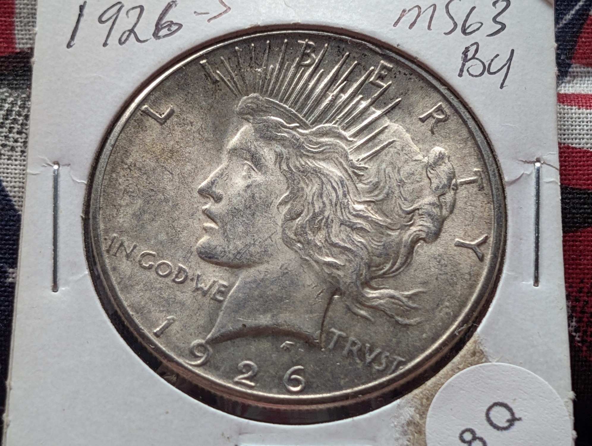 1926-S Peace 90% Silver Dollar