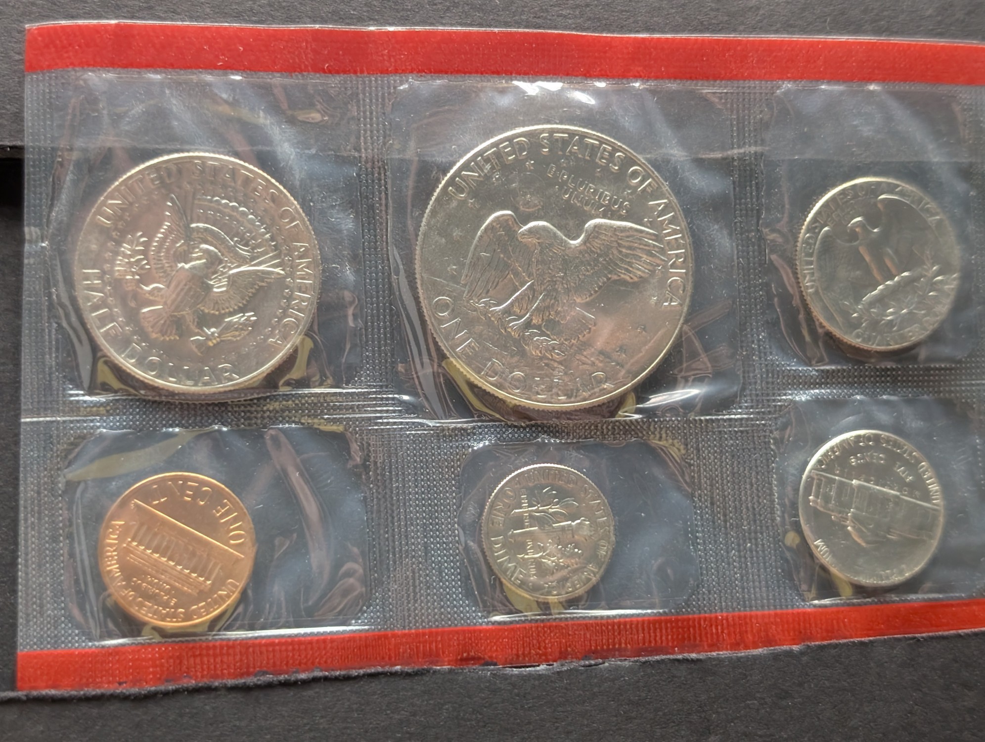 1974 P&D Unc. U.S. Mint Coin Set in OGP - Includes "S" Mint Mark Cent