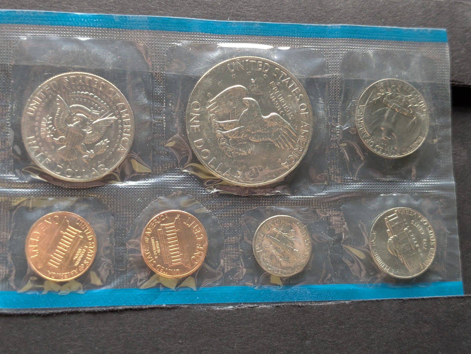 1974 P&D Unc. U.S. Mint Coin Set in OGP - Includes "S" Mint Mark Cent
