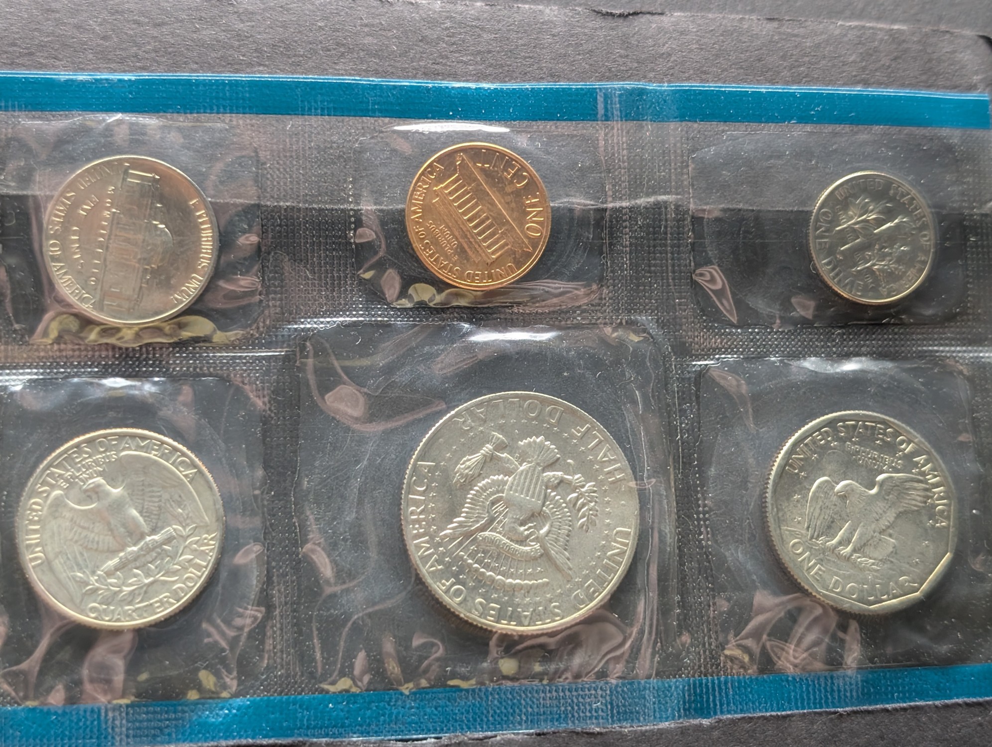 1979 P&D Unc. U.S. Mint Set with Susan B. Anthony Dollar in OGP