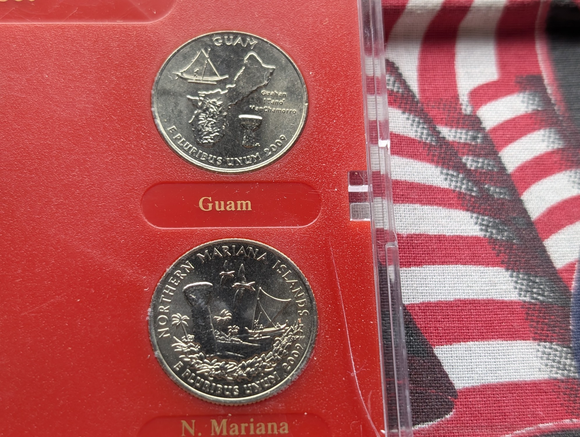 2009-P&D Mint Edition Territorial Quarters Collection in Original Packaging W/ COA