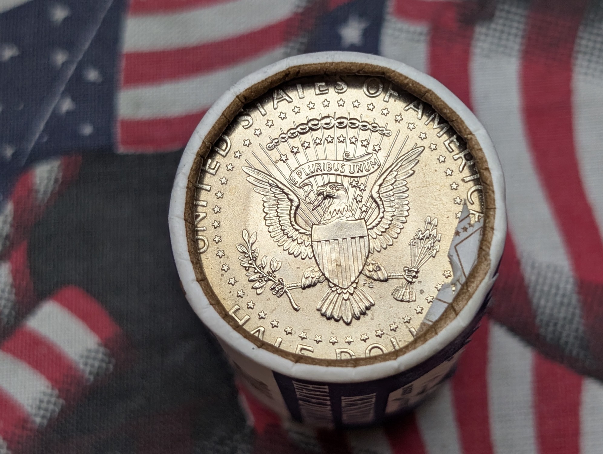 2009-P&D Kennedy Half Dollar Rolls, 40 Coins