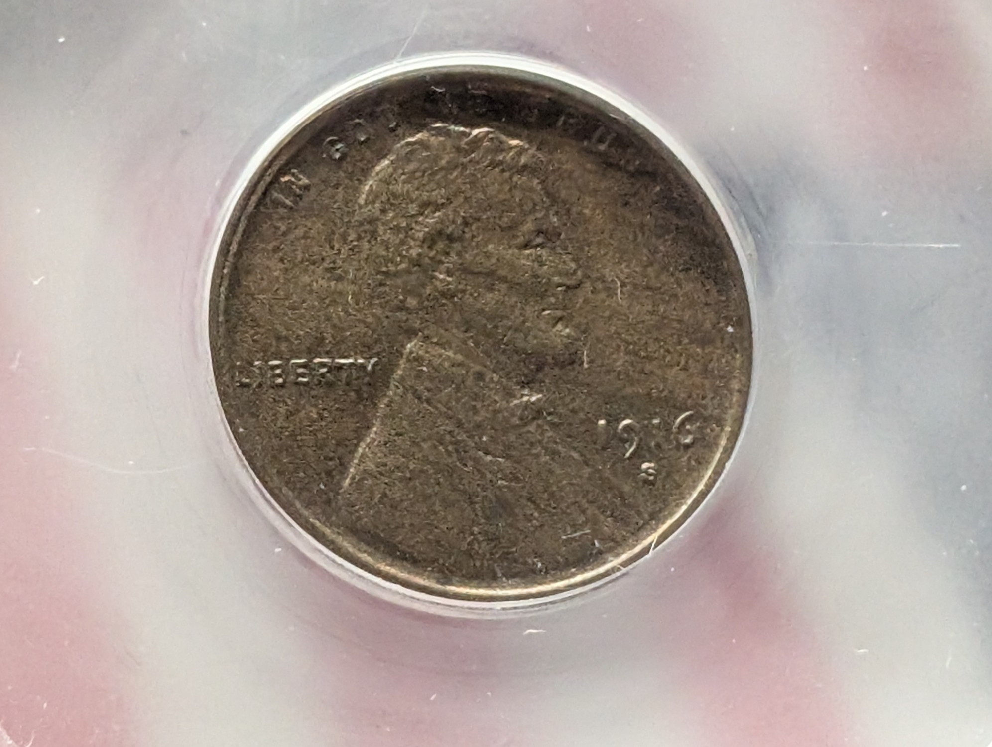 1916-S Lincoln Wheat Cent SEGS MS65 Brown