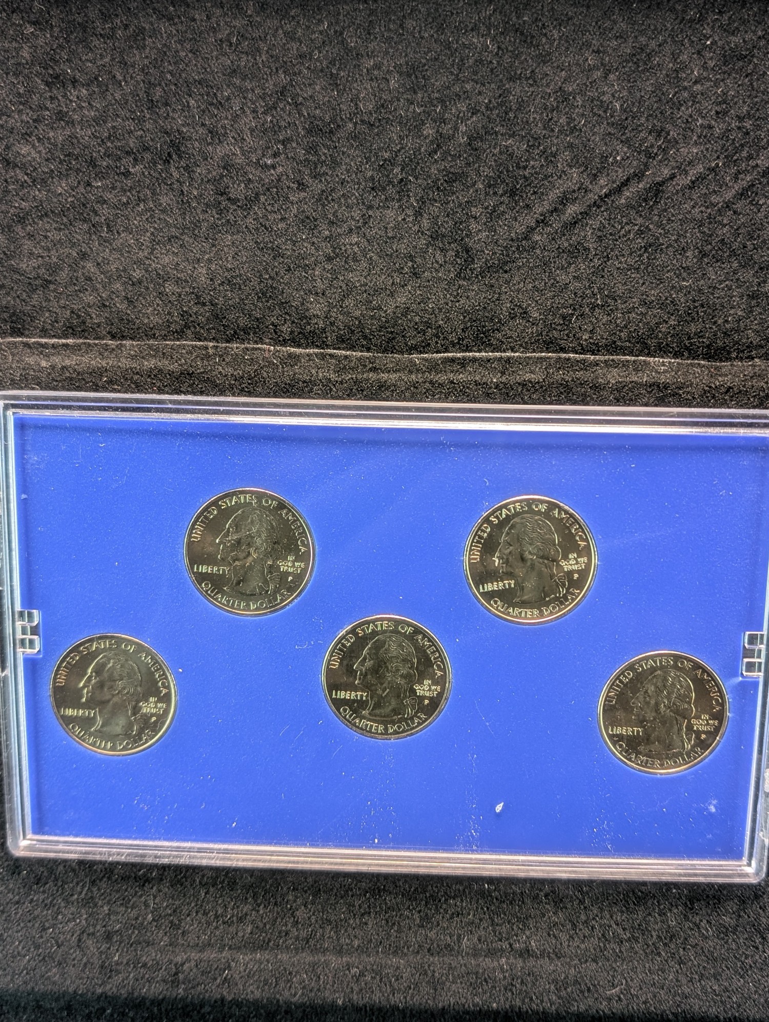 2003-P Only U.S. Mint Edition State Quarter Collection in Original Packaging w/ COA