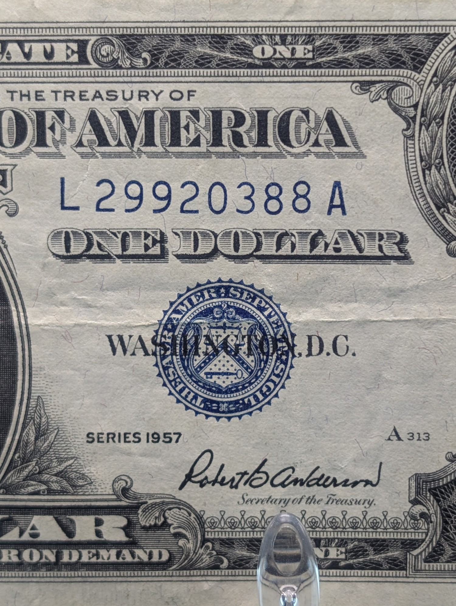 1957 Series United States $1 Silver Certificate