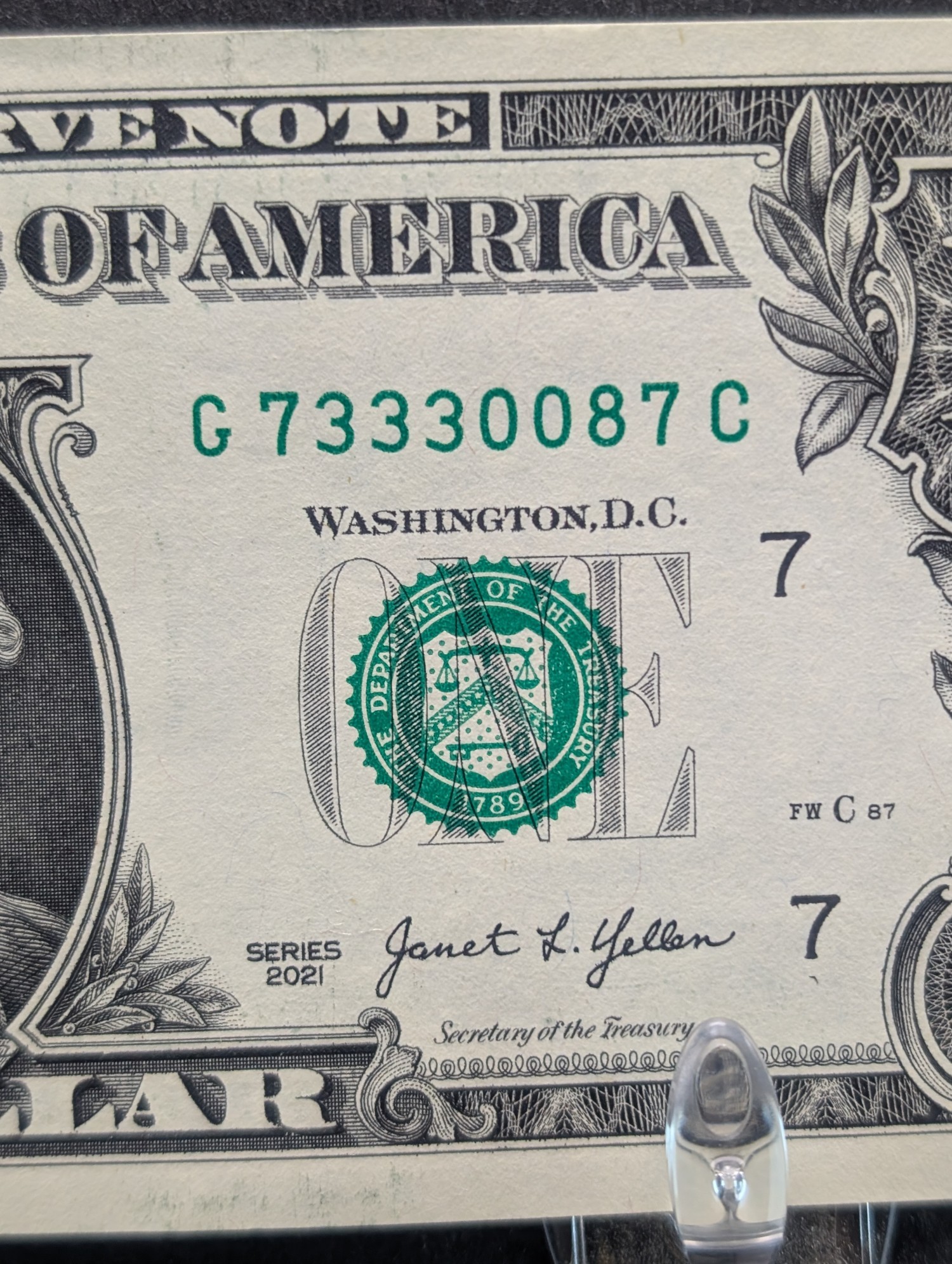2017 & (2) 2021 Series United States $1 "Full House" Notes
