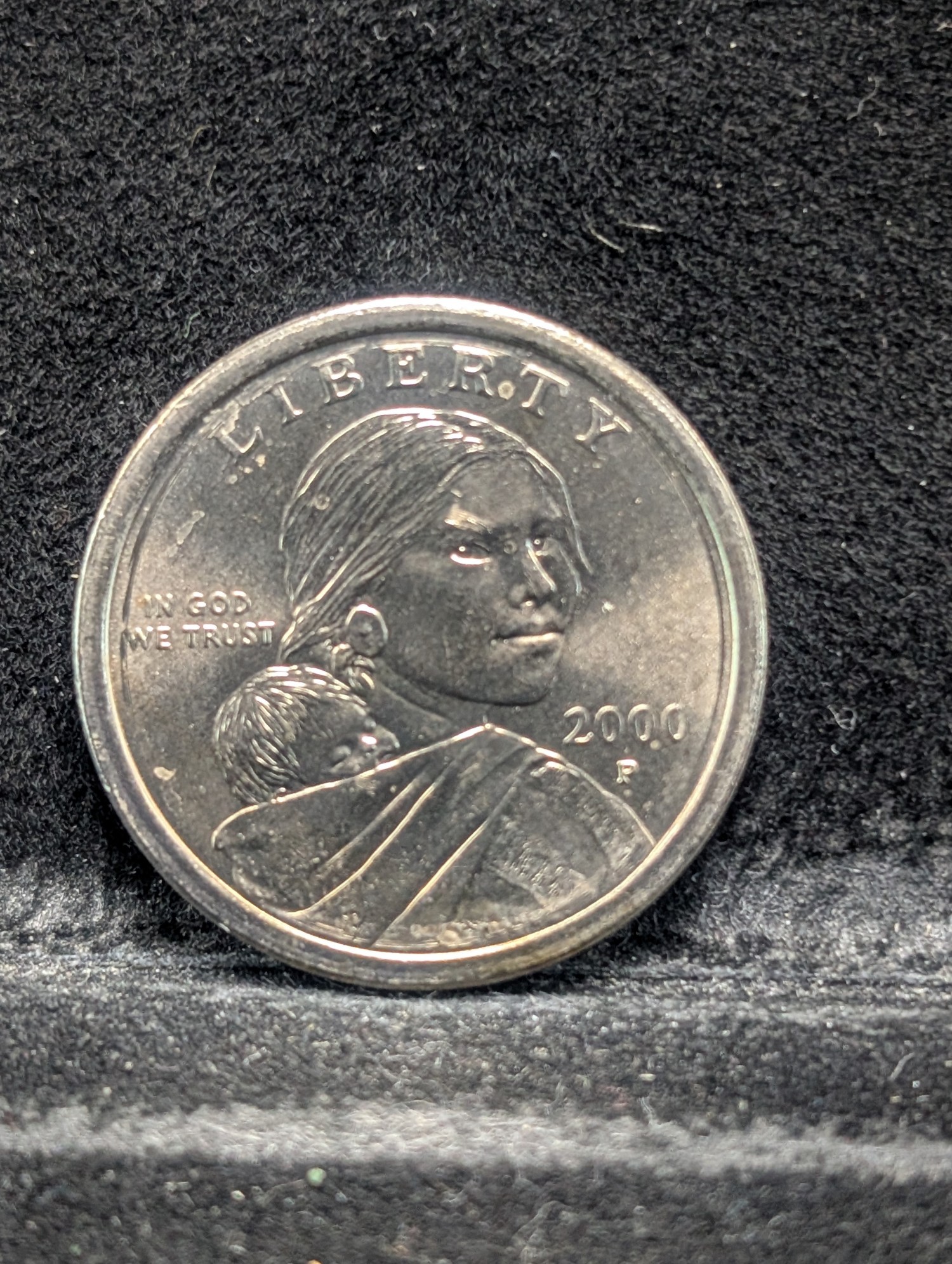 (3) 2000-P Sacagawea Dollars