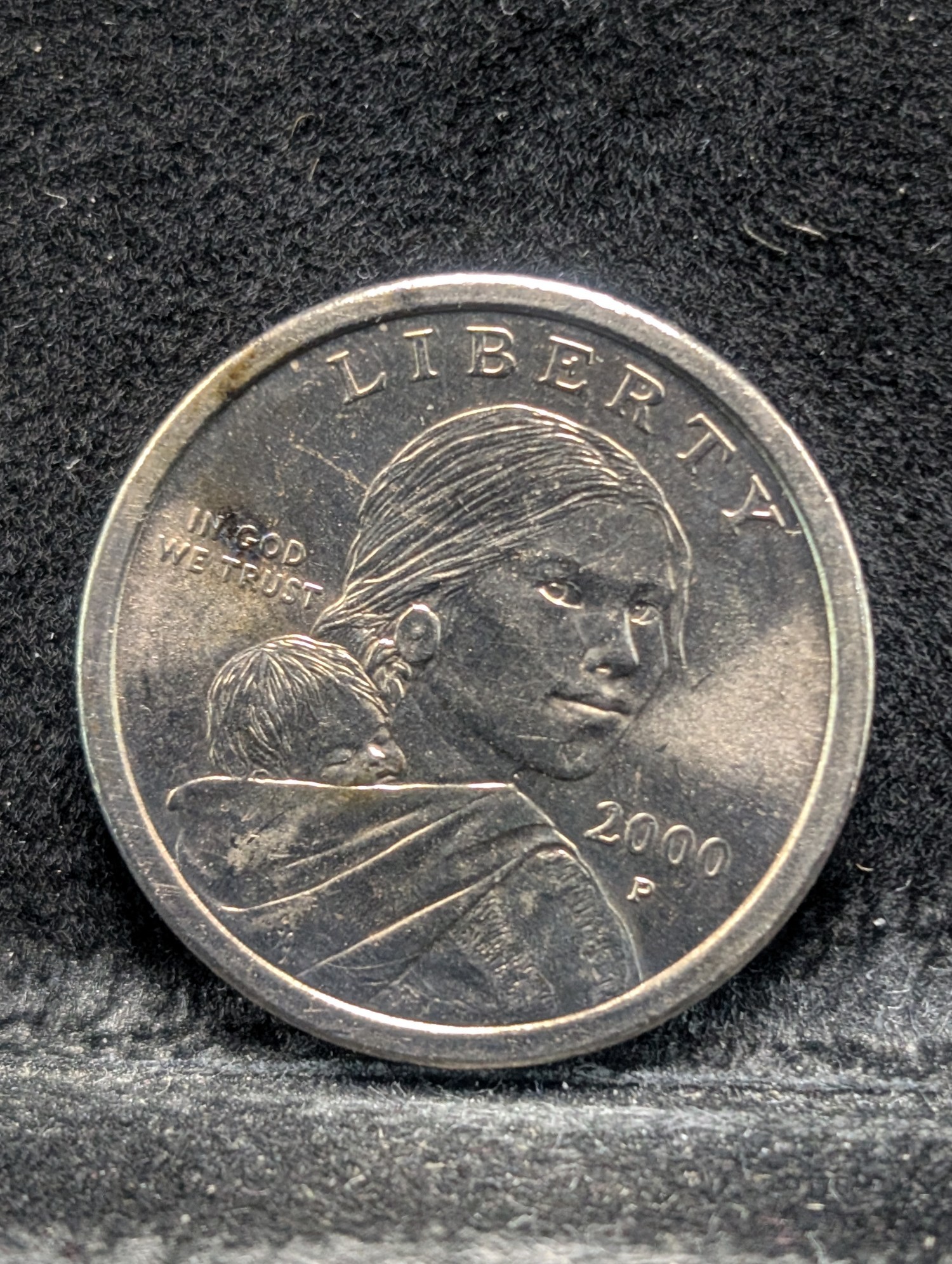 (3) 2000-P Sacagawea Dollars