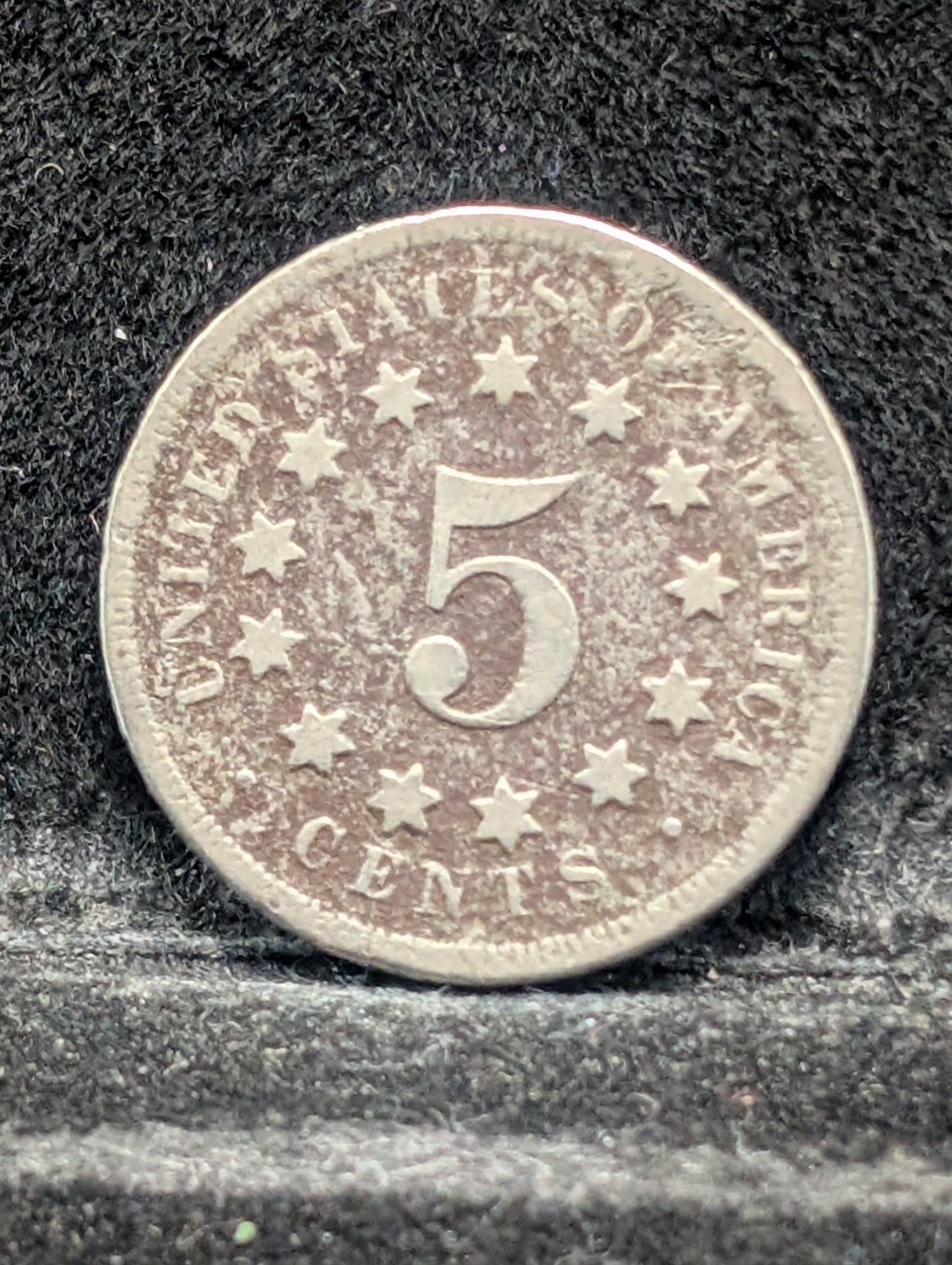 1868 Shield Nickel