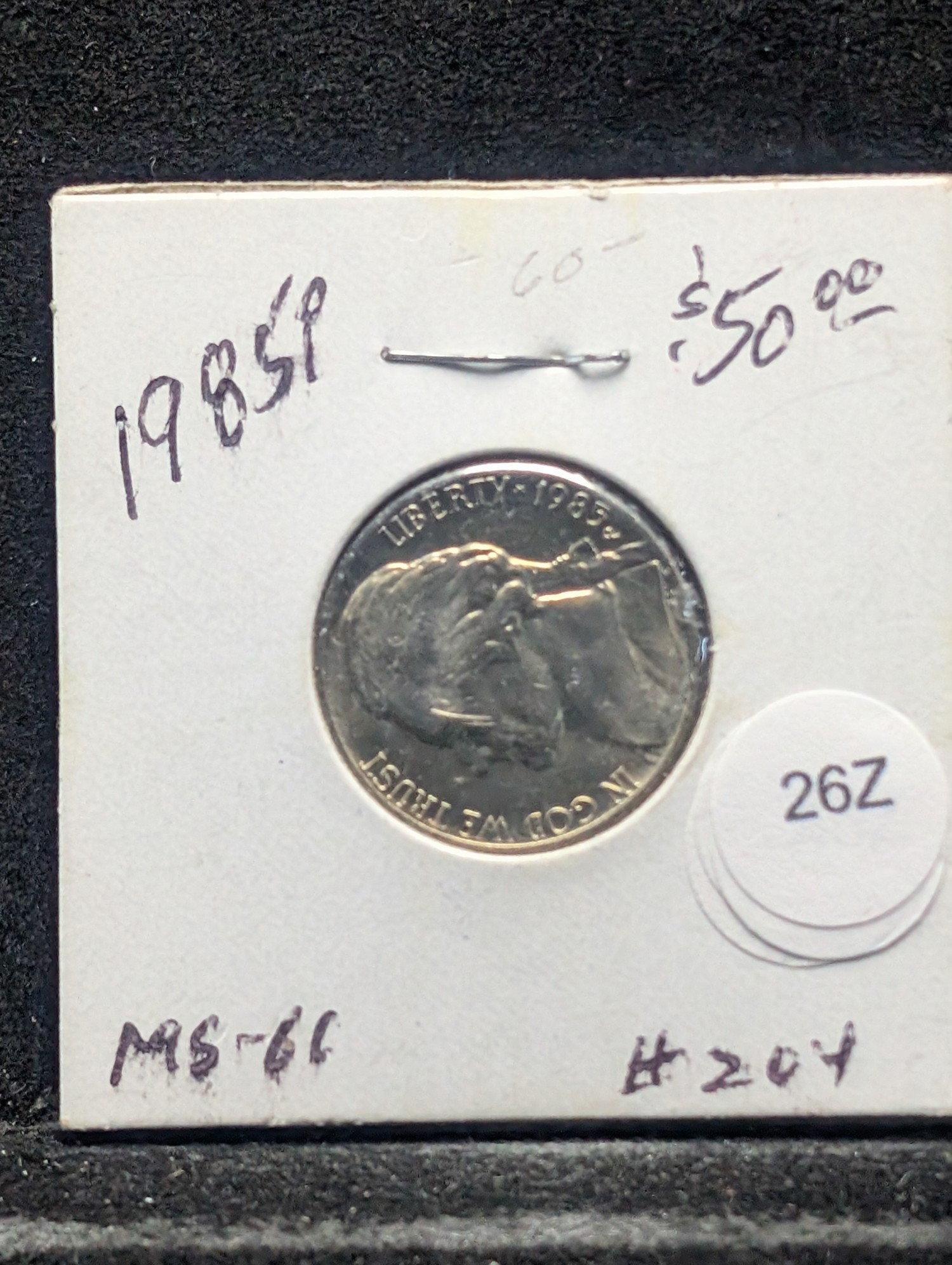 1985-P & 1985-S "Proof" Jefferson Nickels
