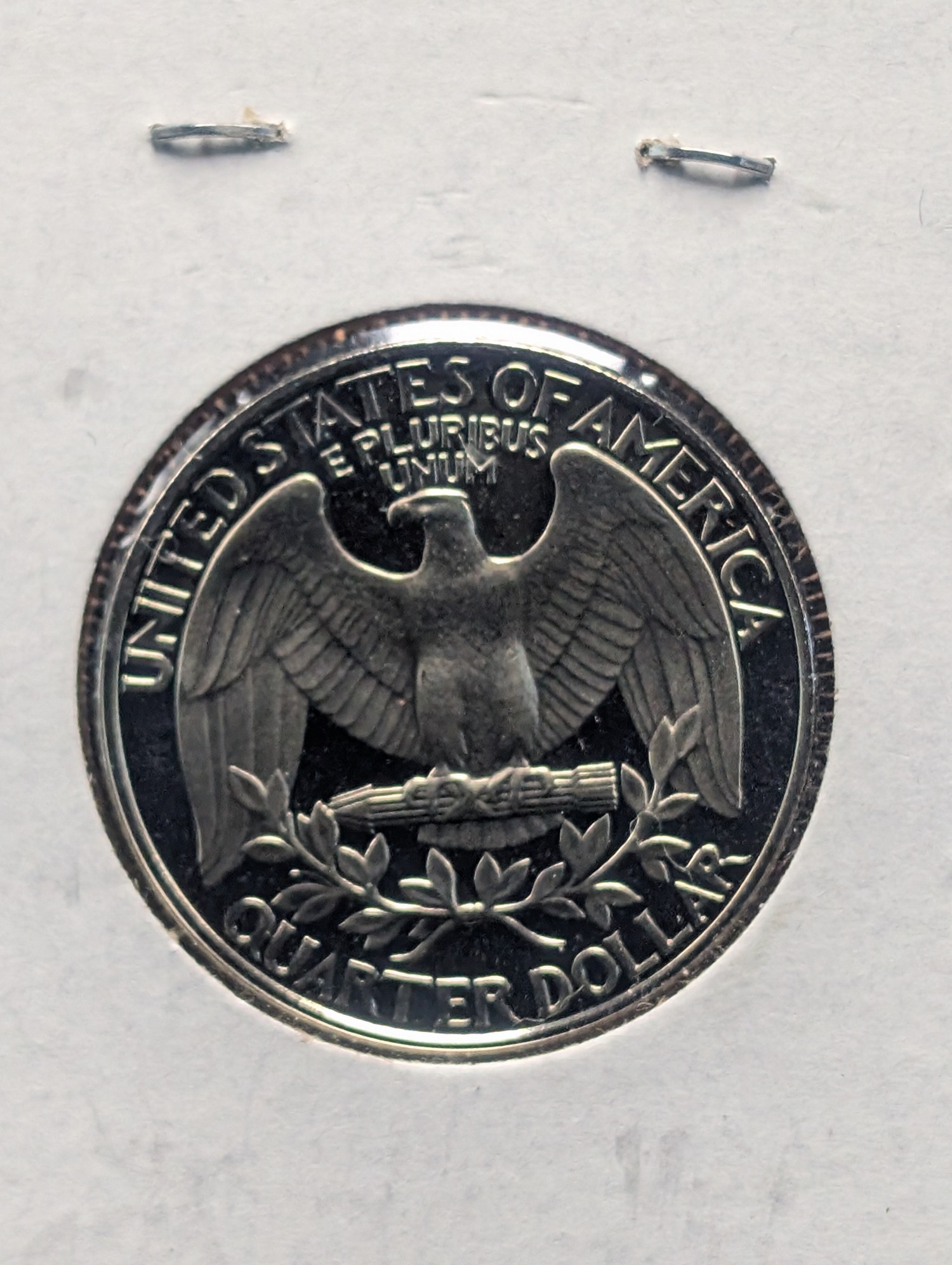 1992-S Type 2 "Clad Proof" Washington Quarter