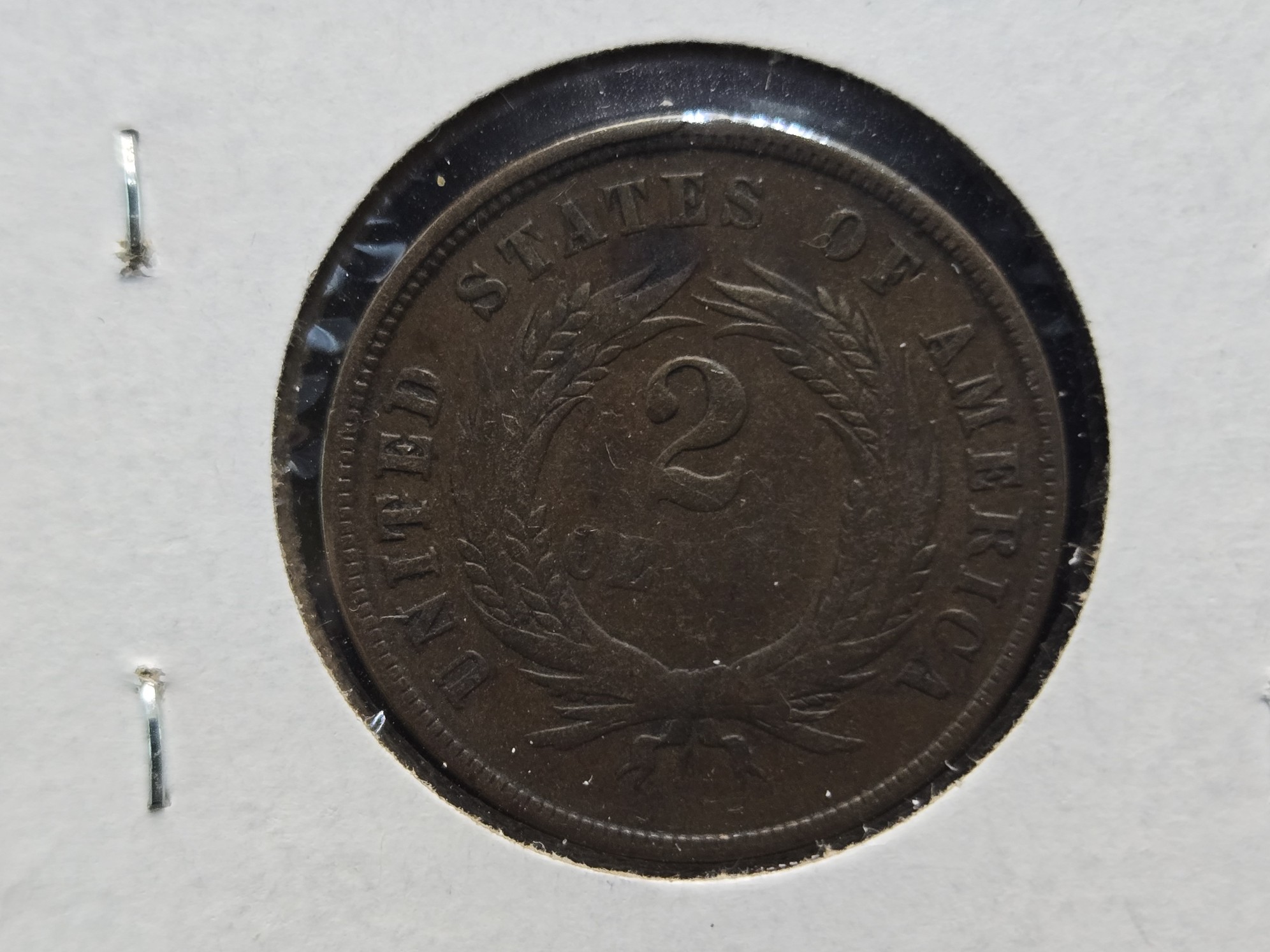 1864 Two Cent Piece - Large Motto