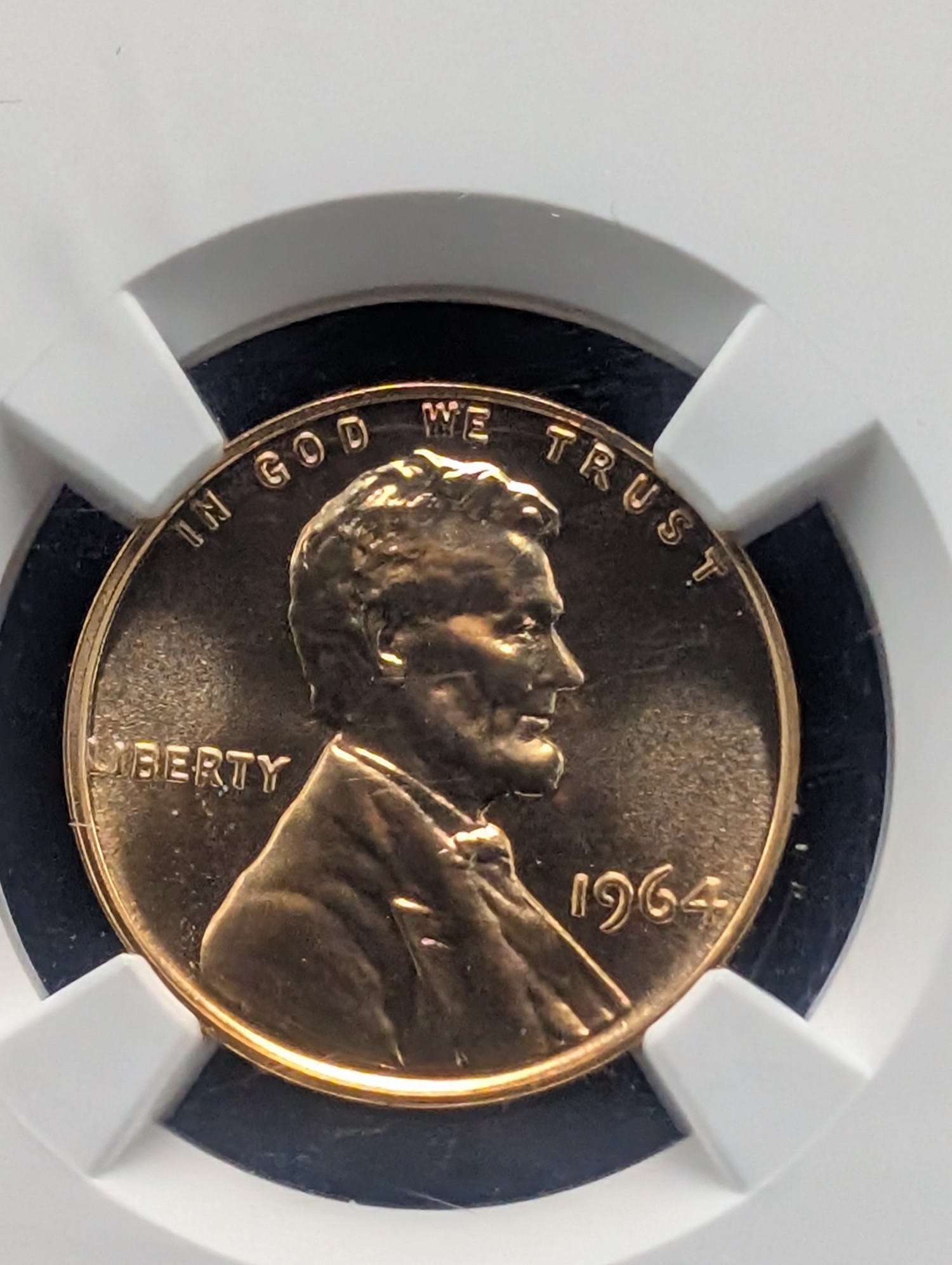 1964 Lincoln Memorial Cent NGC PF 69 RD