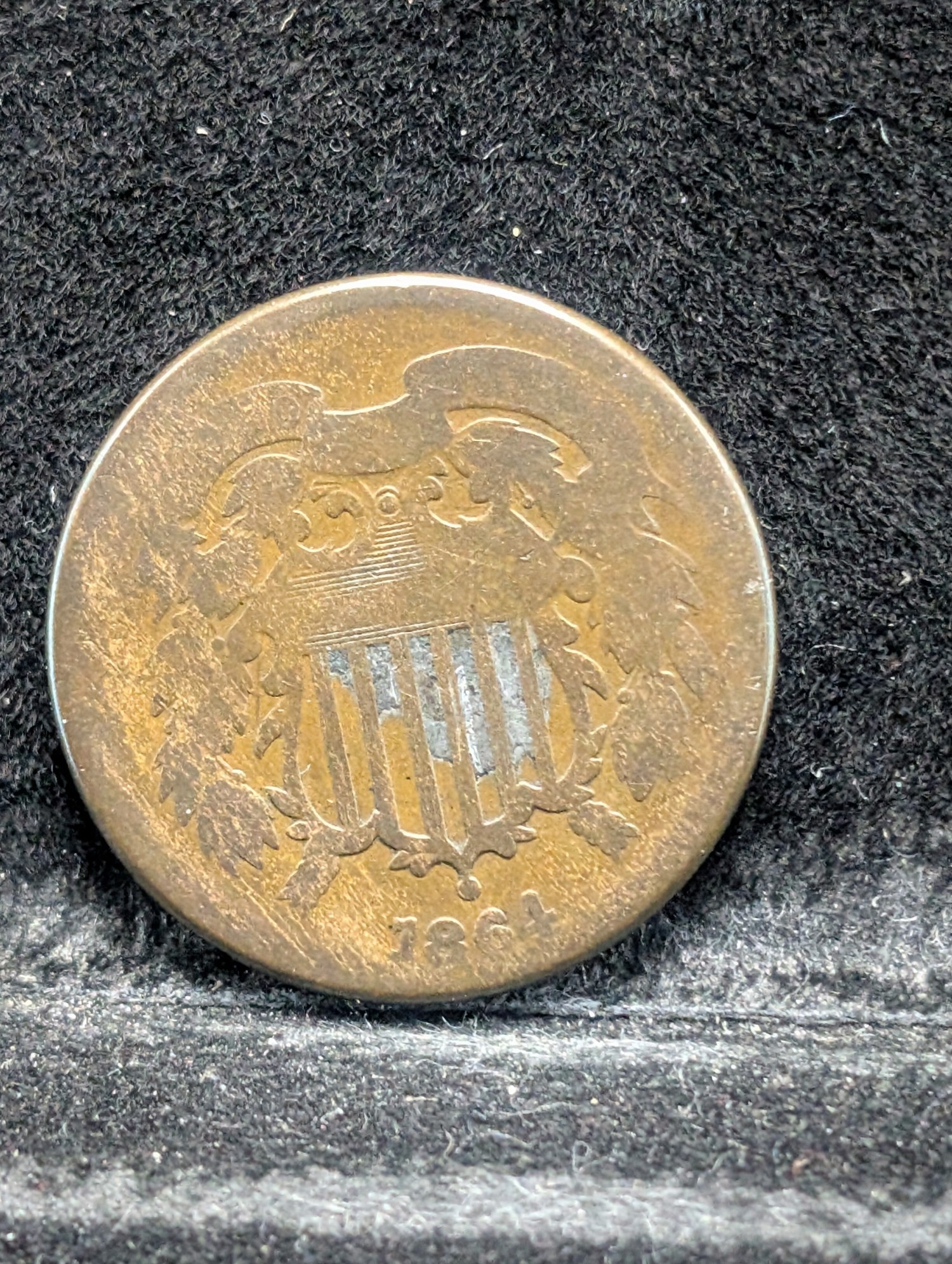 1864 Two Cent Piece