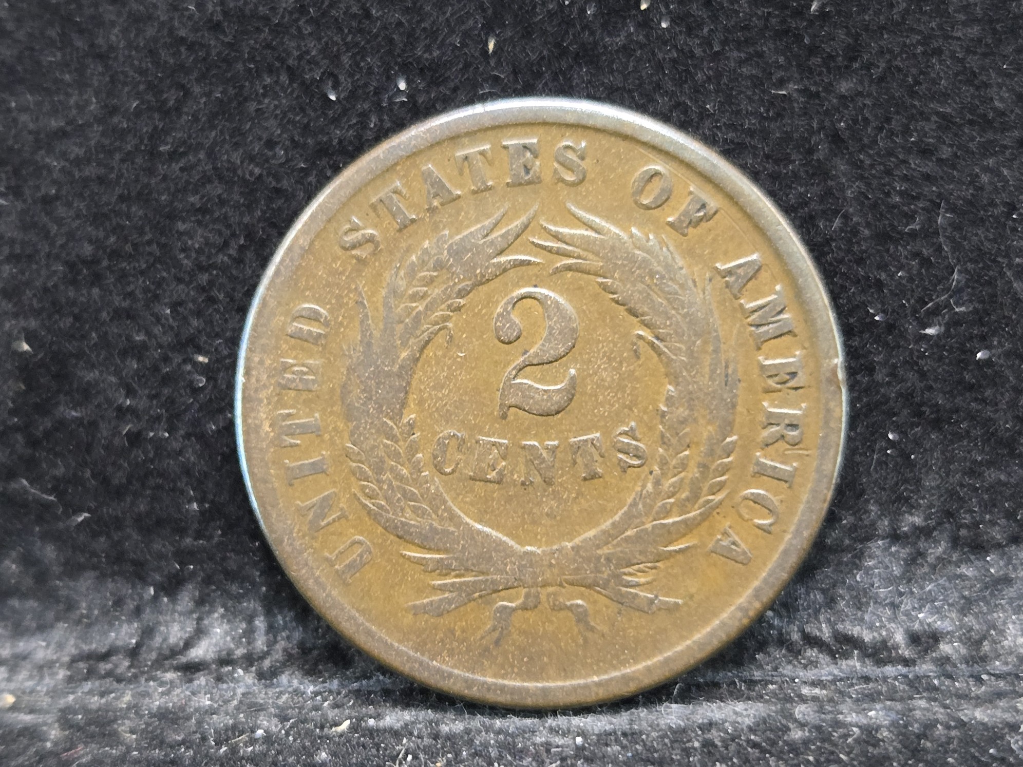 1864 Two Cent Piece