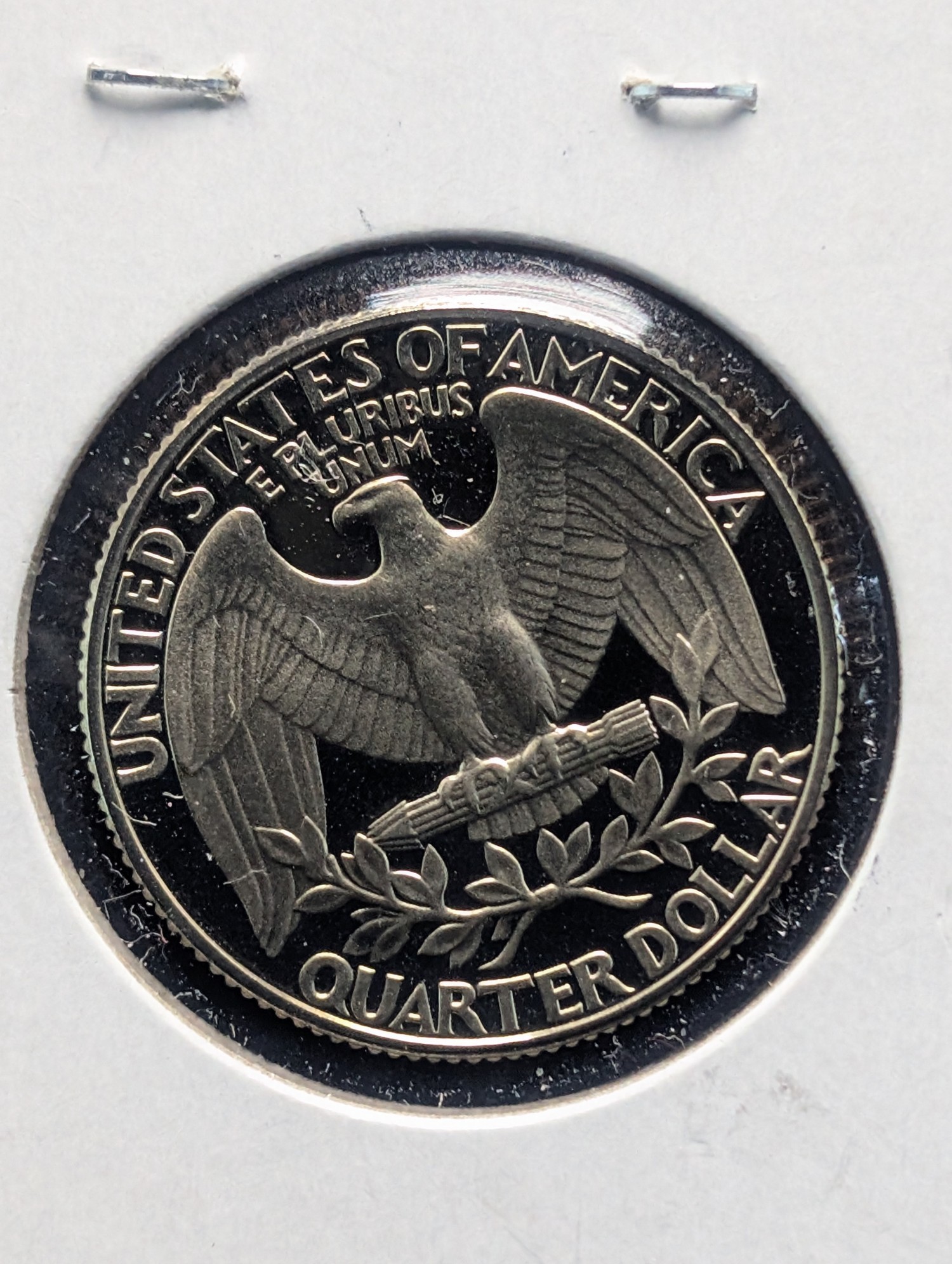1986-S "Type 2 Proof" Washington Quarter