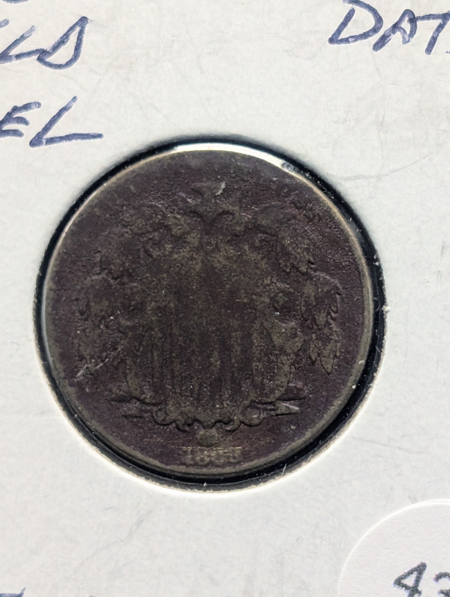 1866 Shield Nickel