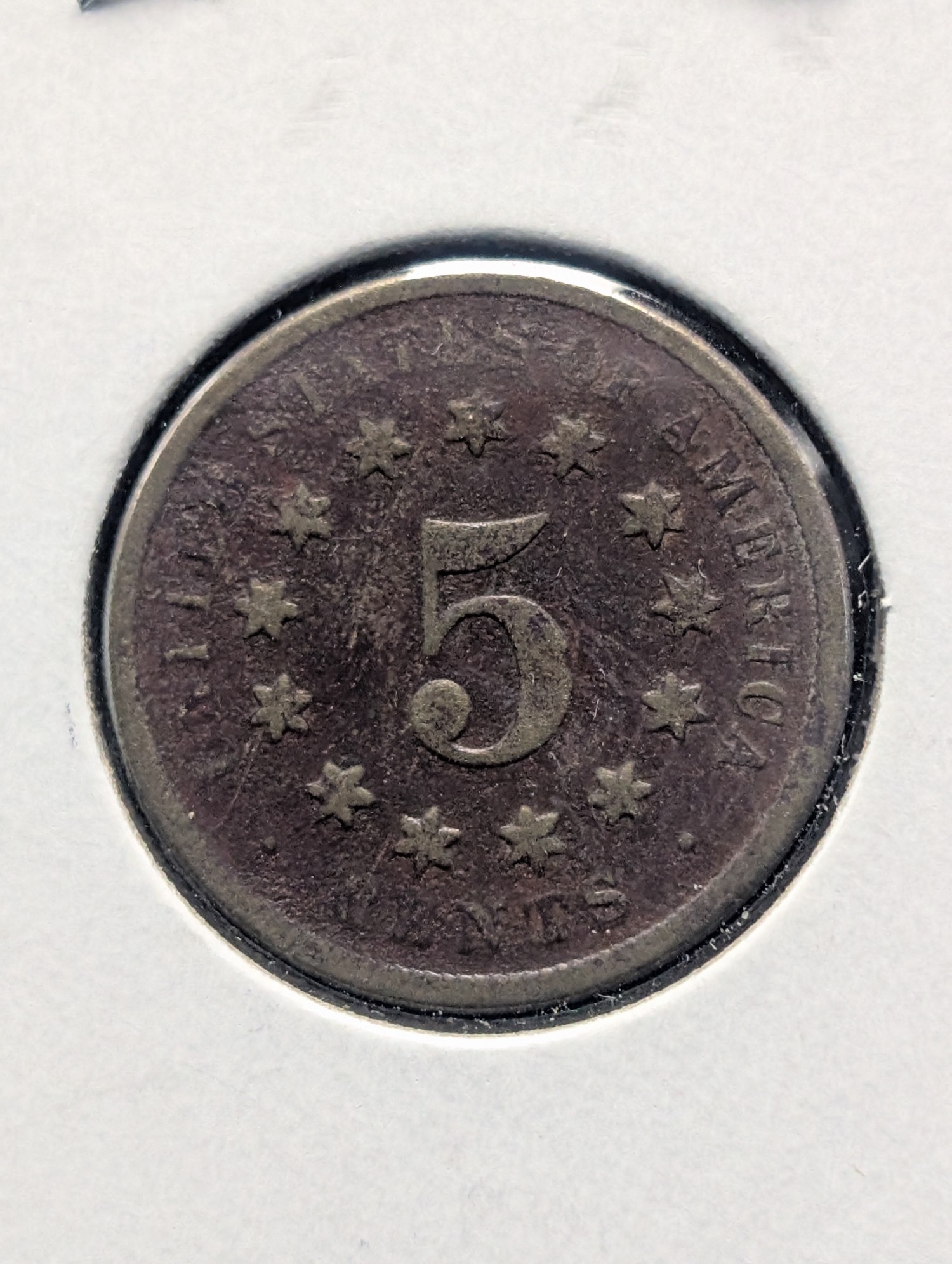 1866 Shield Nickel