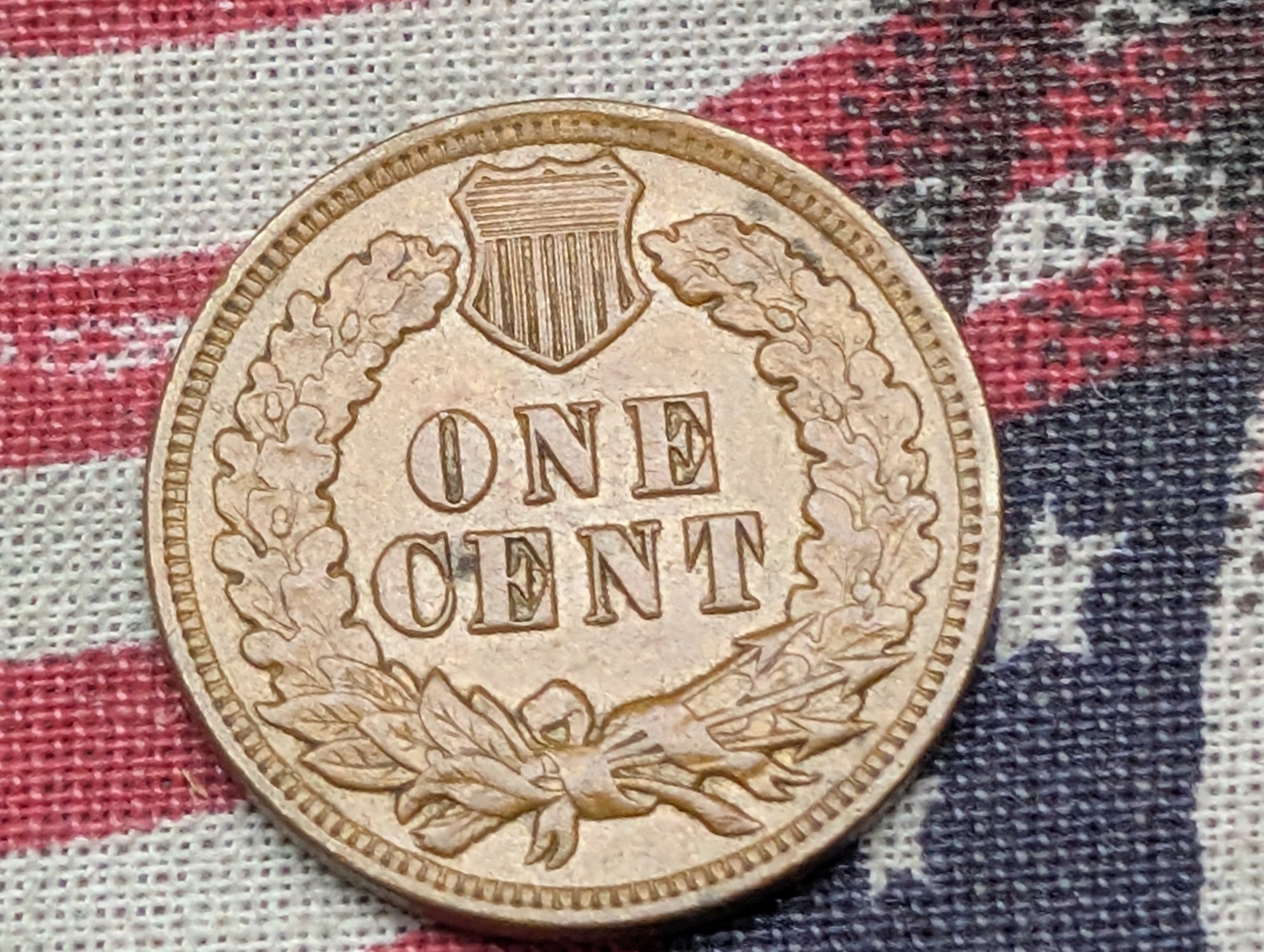 XF/AU - 1904 Indian Head Cent