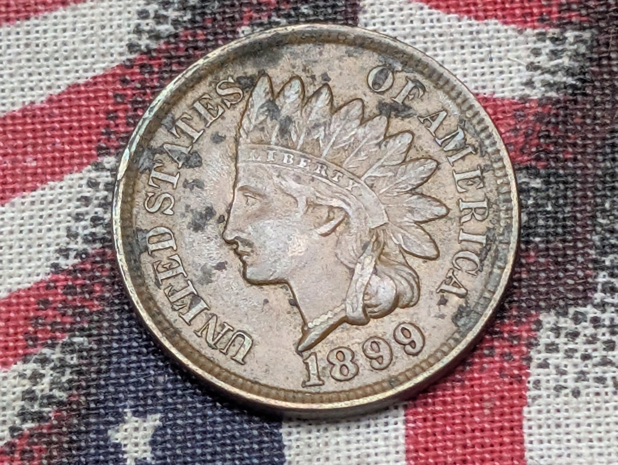 1899 Indian Head Cent - XF