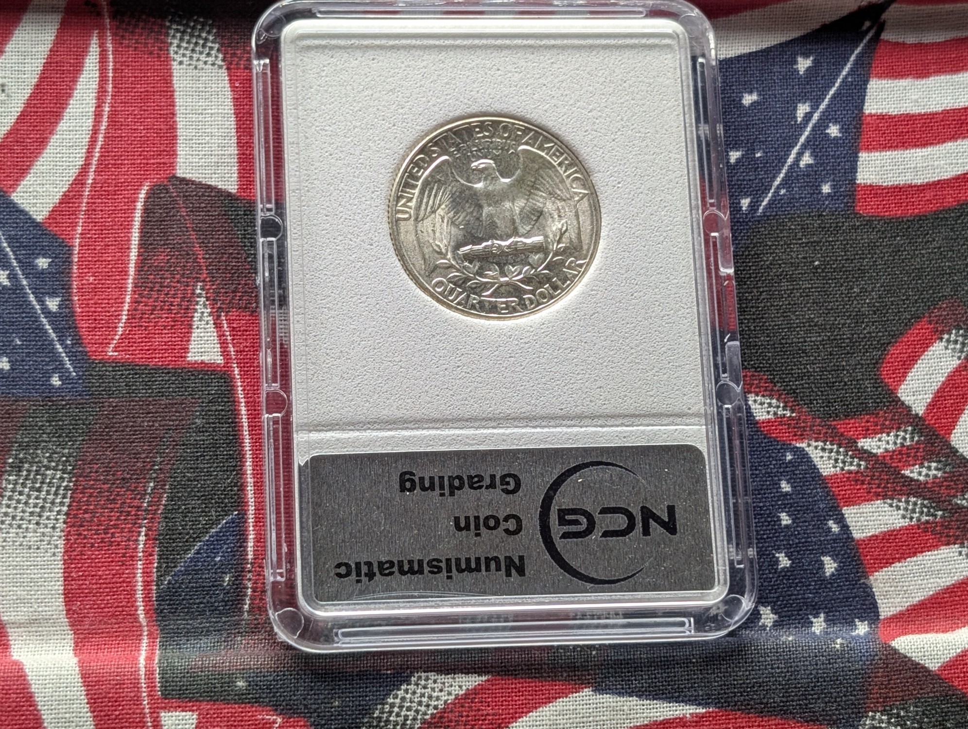 1948 Washington 90% Silver Quarter - NCG Cert. MS68 - (NOT NGC)