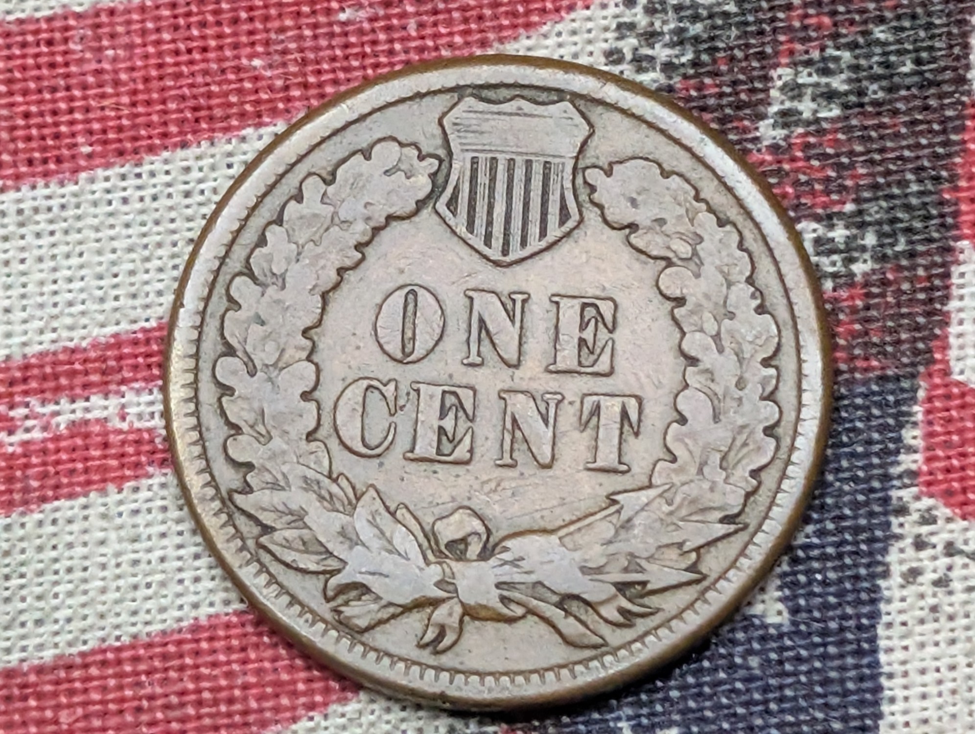 FINE - 1884 Indian Head Cent