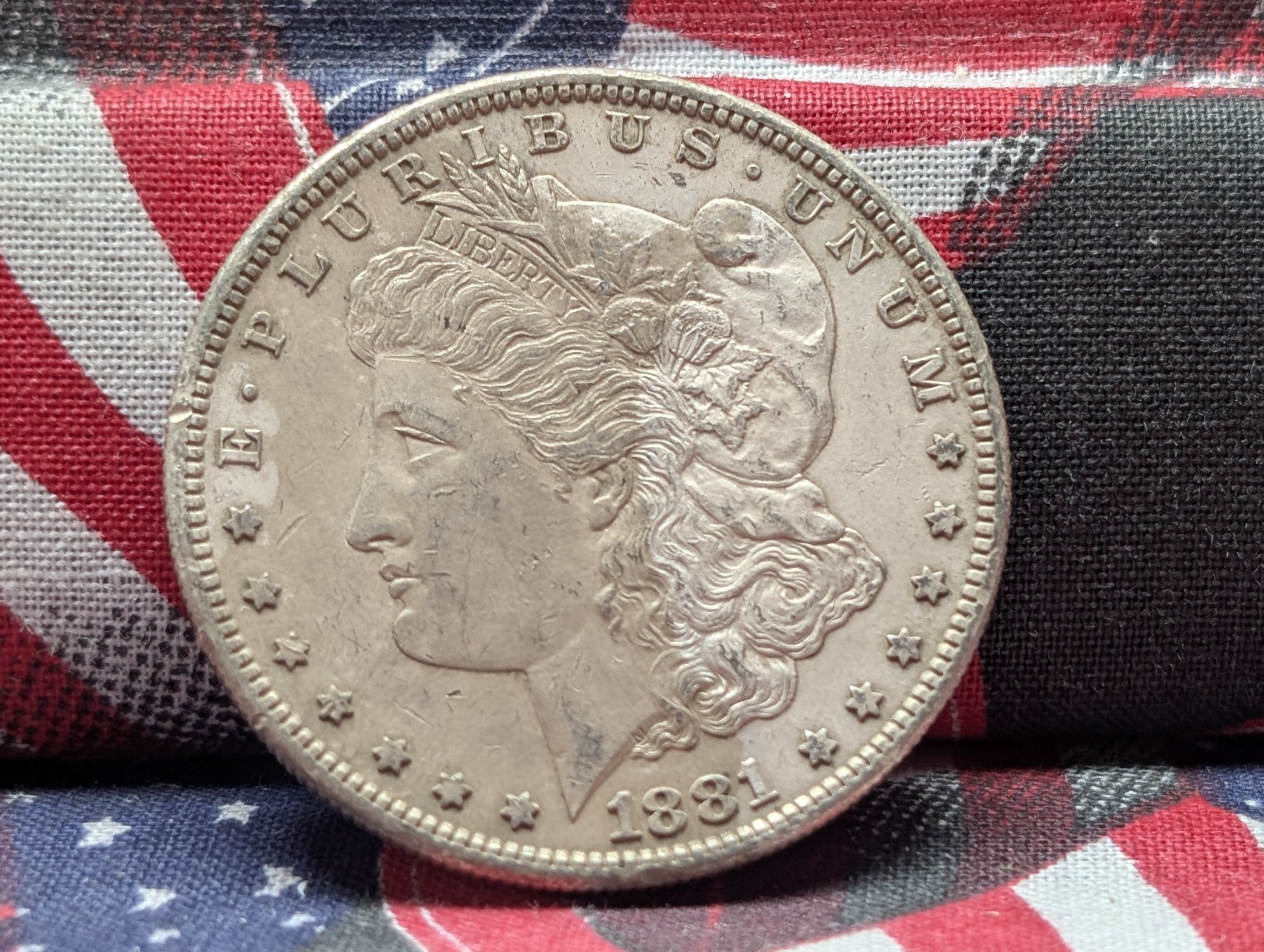 1881-S Morgan 90% Silver Dollar