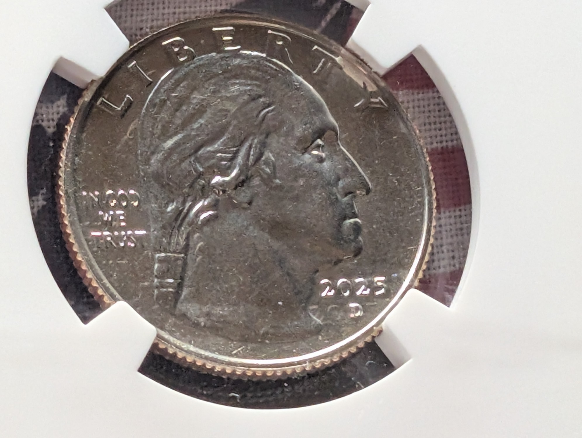 2025-D Althea Gibson Quarter - NGC MS68