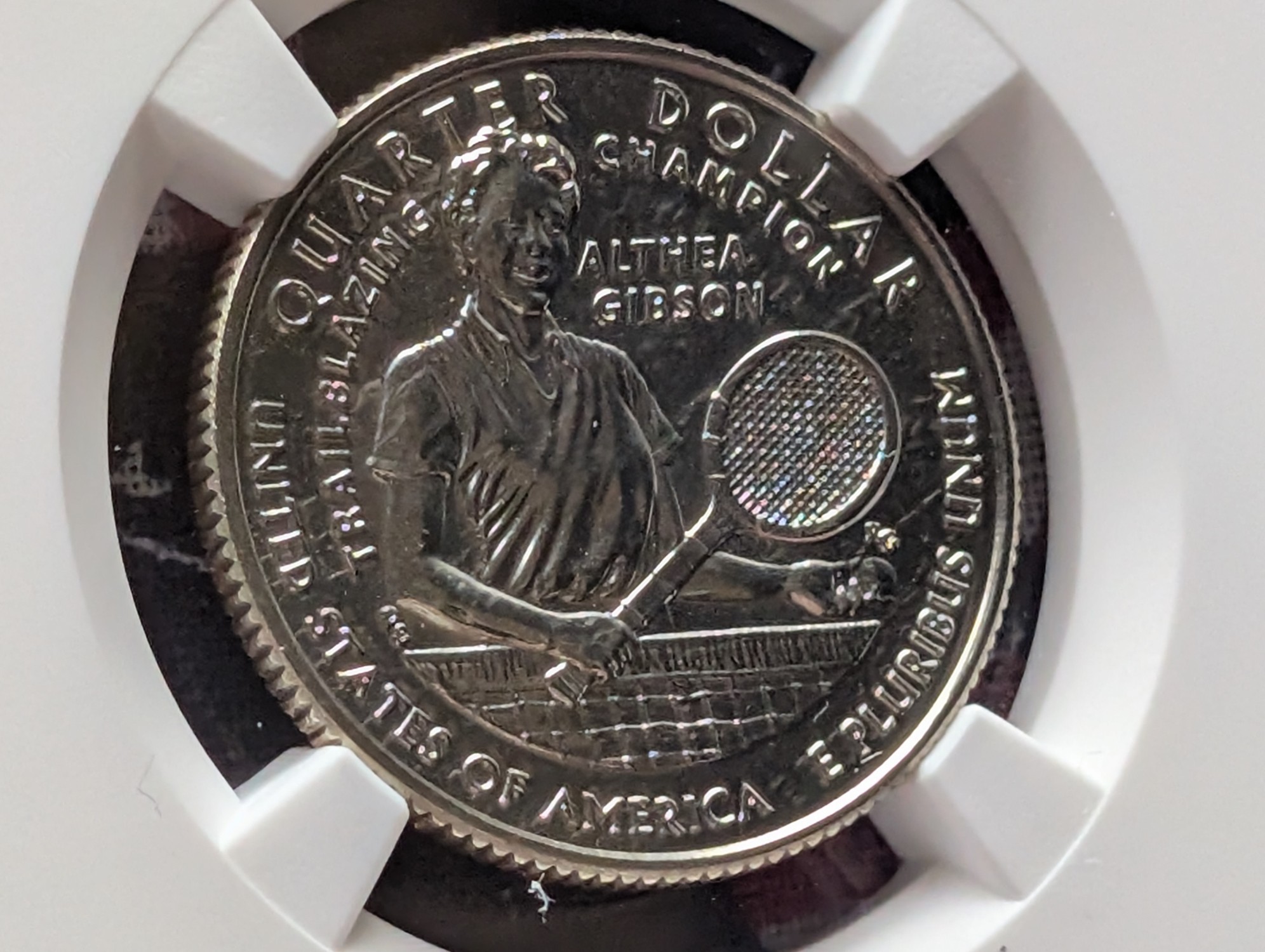 2025-D Althea Gibson Quarter - NGC MS68